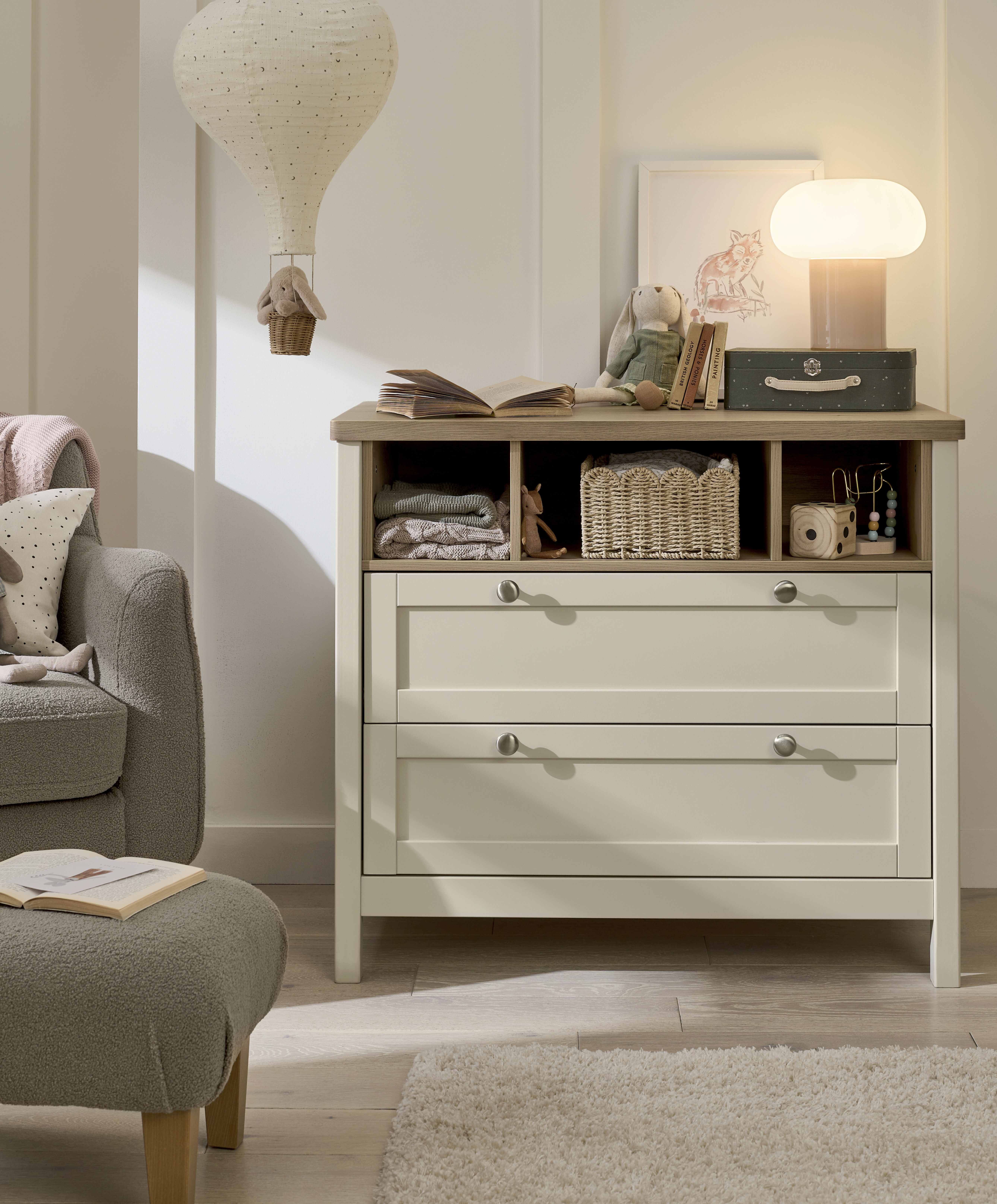 Harwell Dresser Changer - Cashmere
