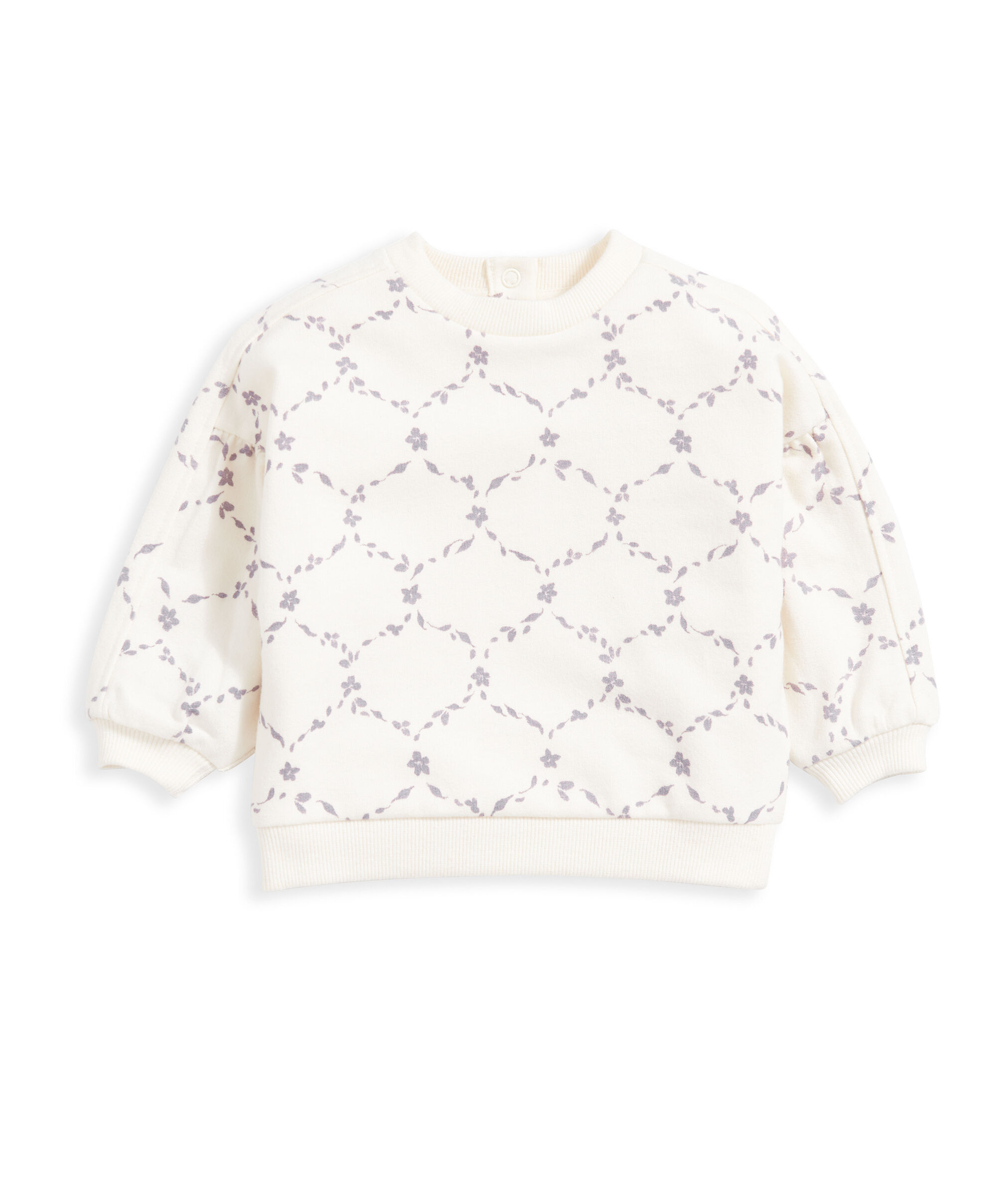 Trellis Print Sweatshirt image number 2
