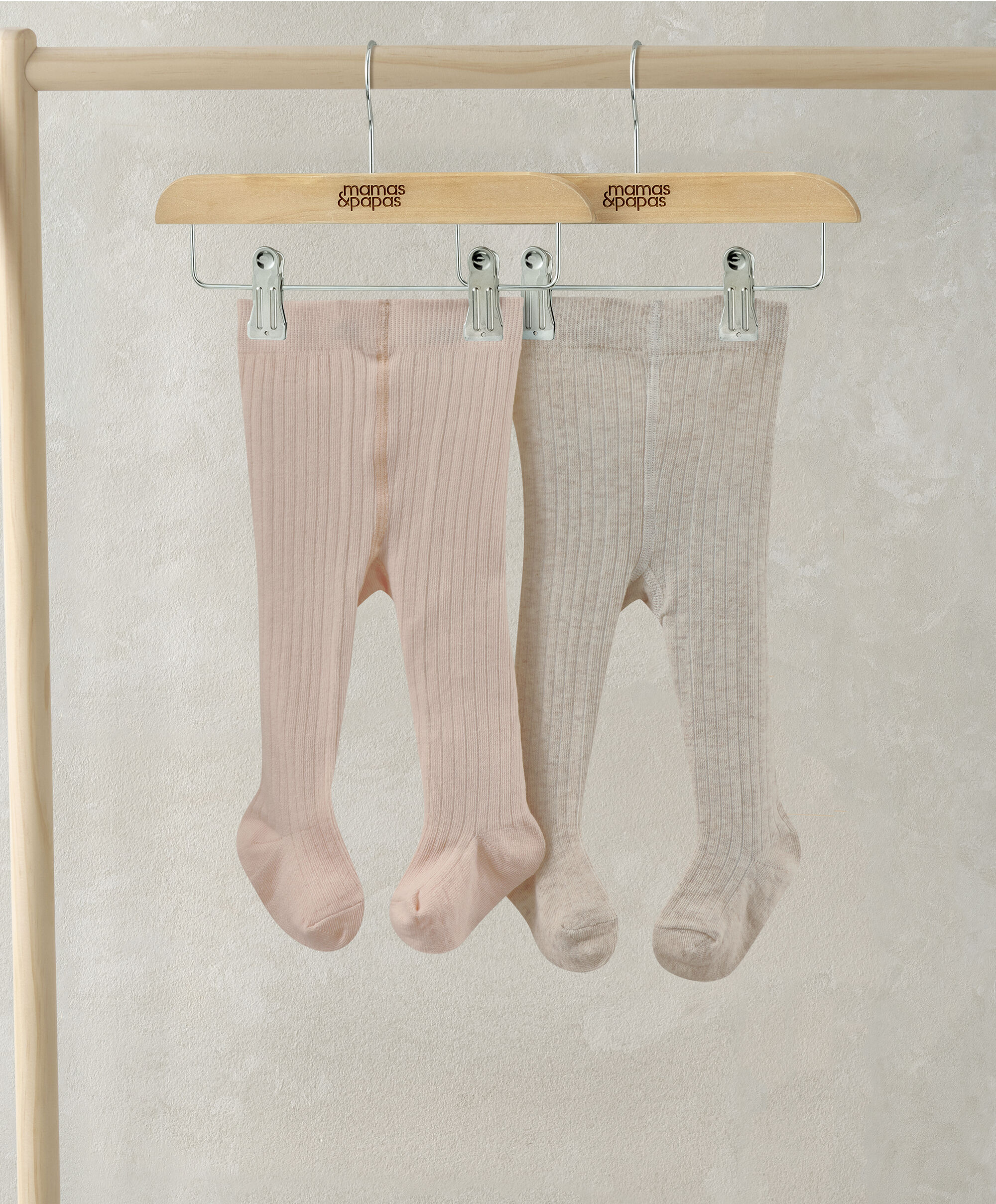 Ribbed Tights (Pack of 2)