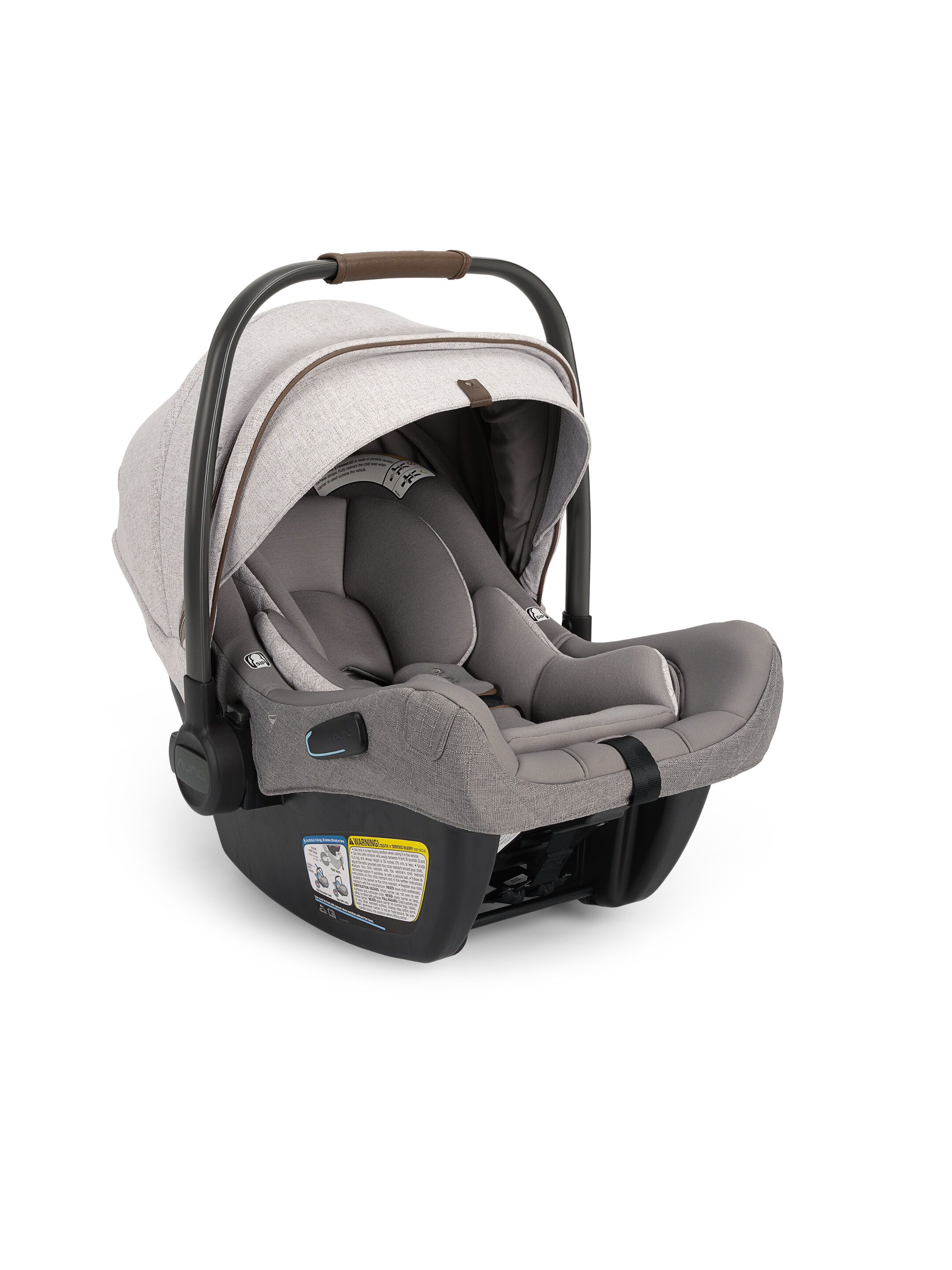 Nuna Pipa lite rx Infant Car Seat with PIPA Relx Base (Birth - 18 Months) - Grey