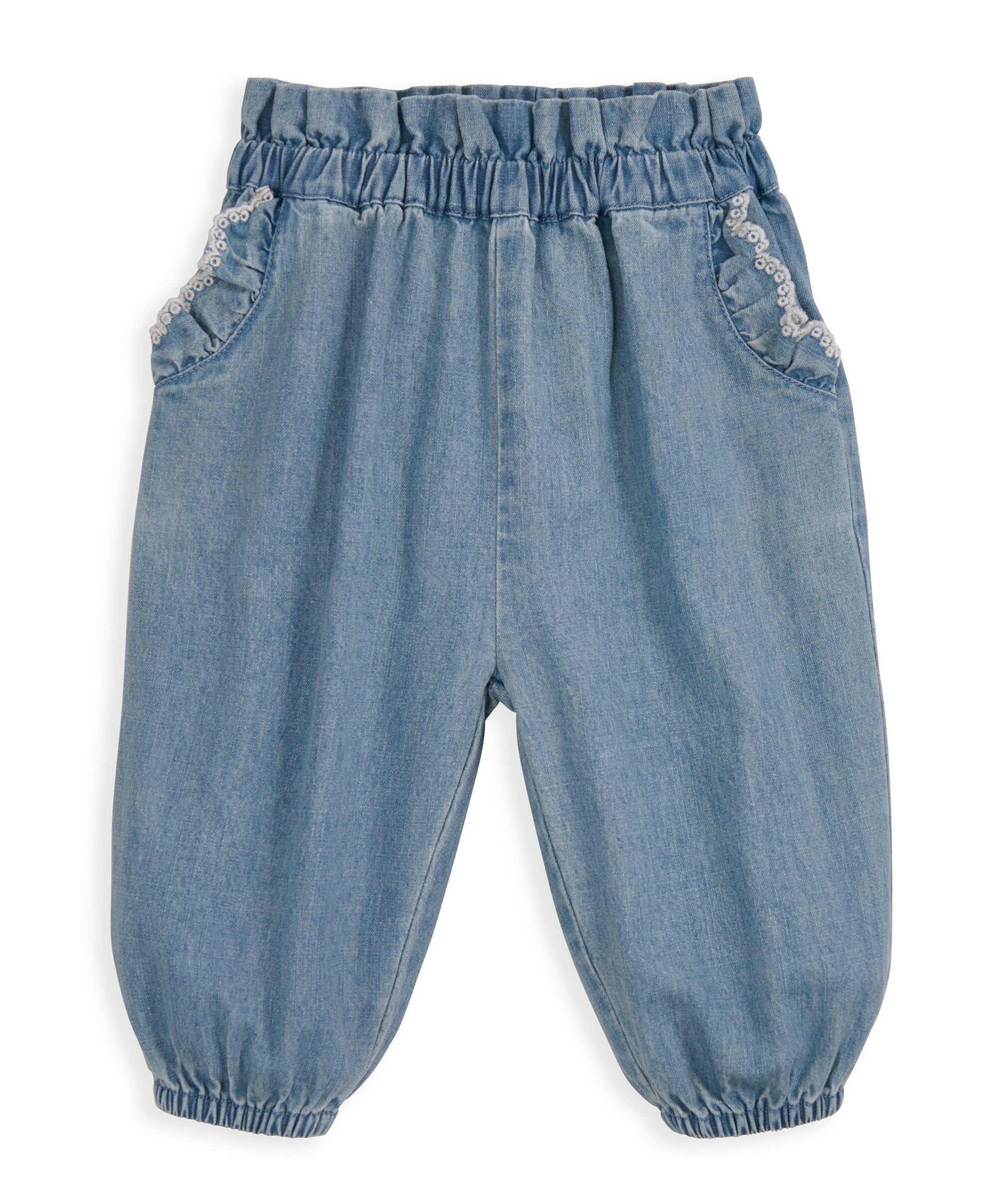 Knitted Waistcoat & Denim Trousers  image number 4