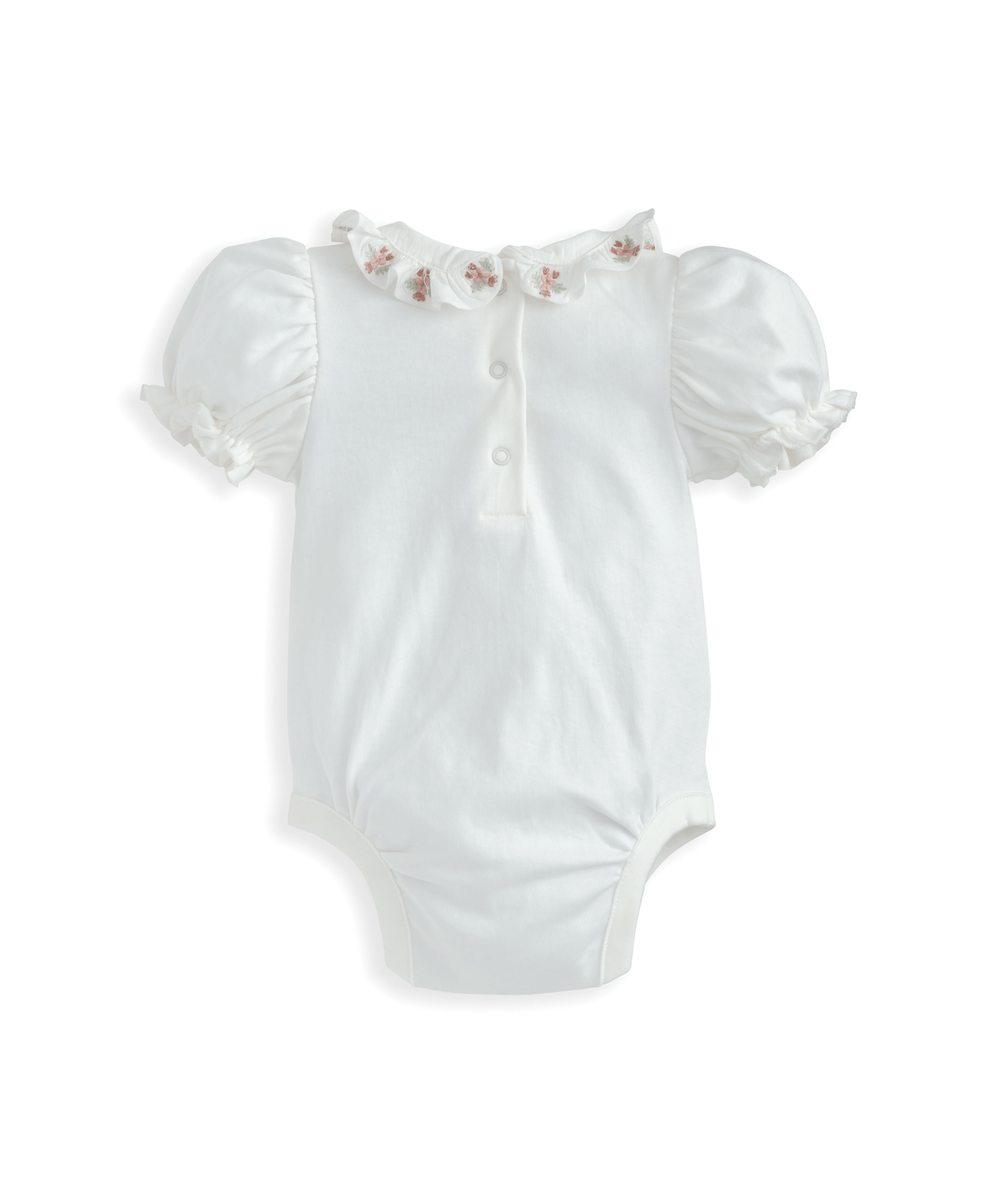 Embroidered Collar Bodysuit image number 3