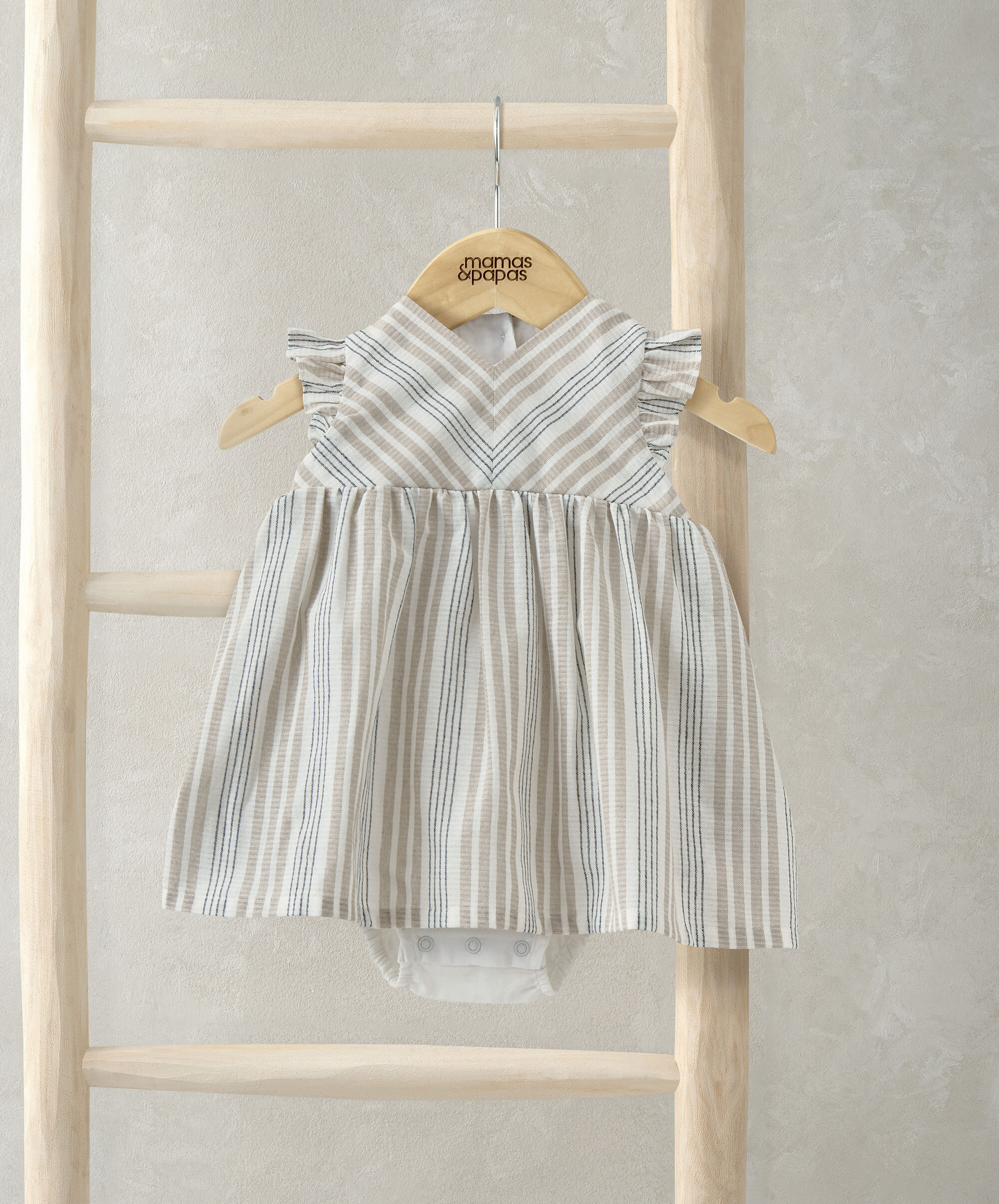 Woven Stripe Dress image number 1