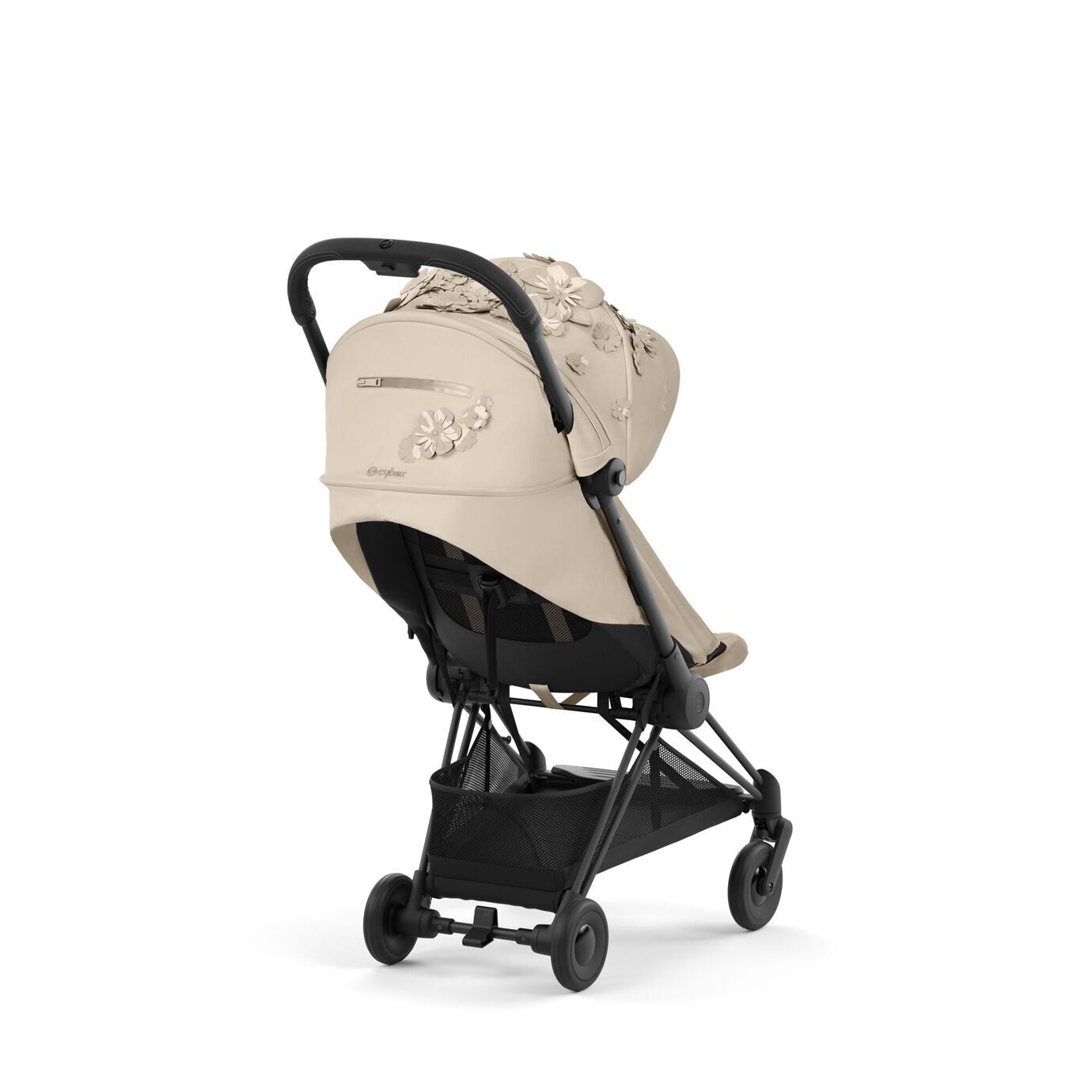 Cybex Coya  Simply Flowers Cabin Approved Stroller Beige with Matte Black Frame image number 4
