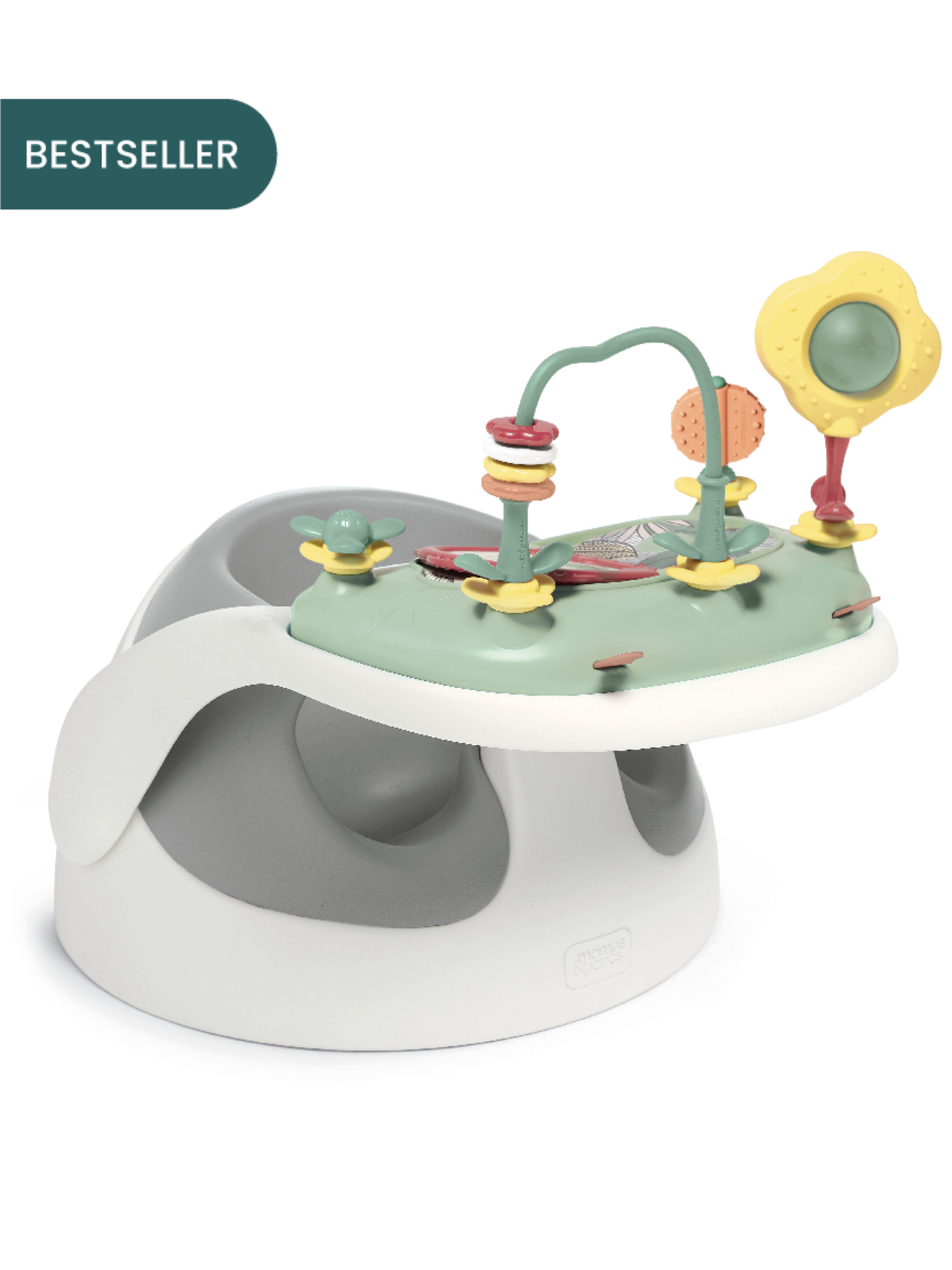 Baby Snug & Activity Tray - Pebble