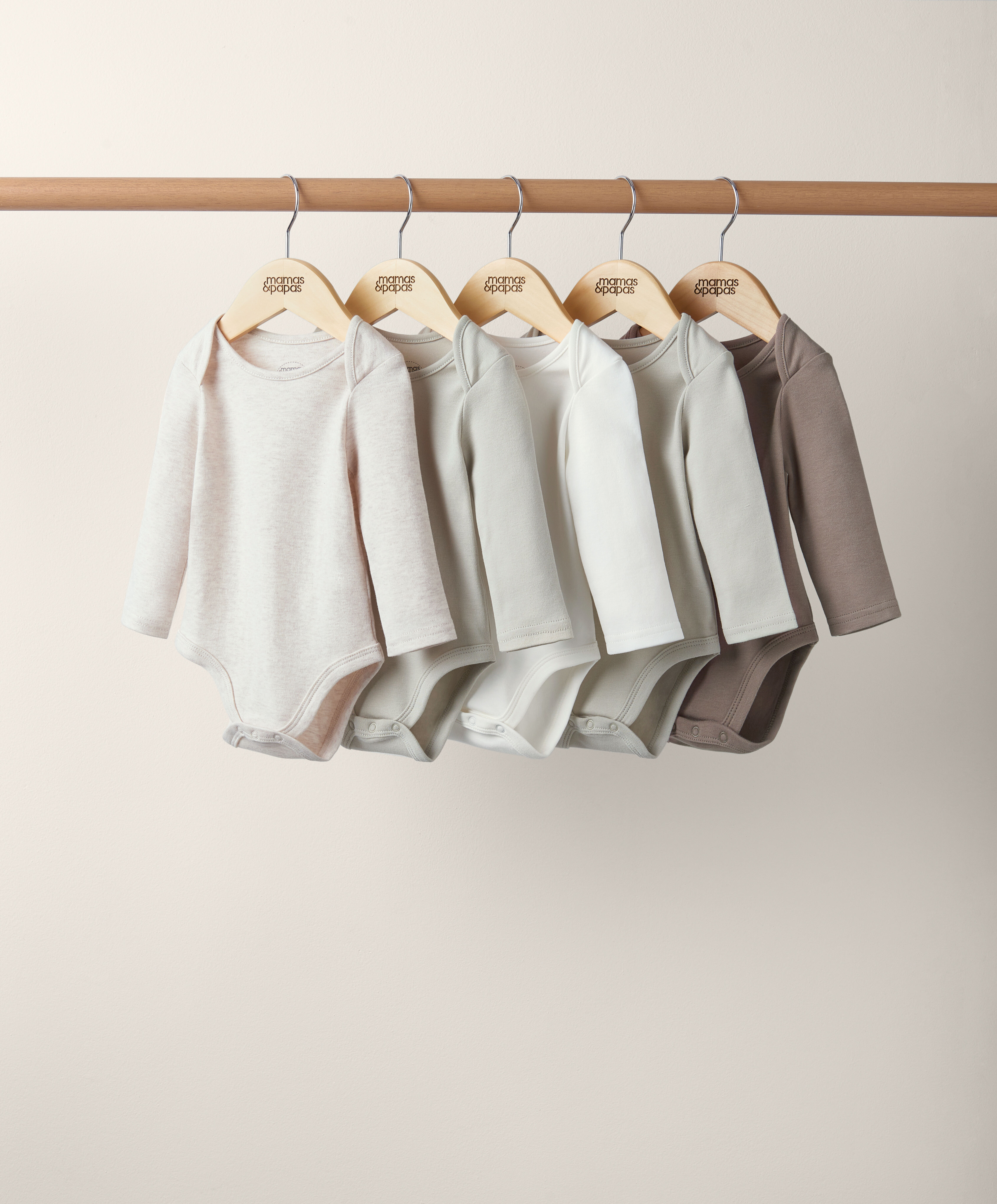 5 Pack Long Sleeve Bodysuits image number 3