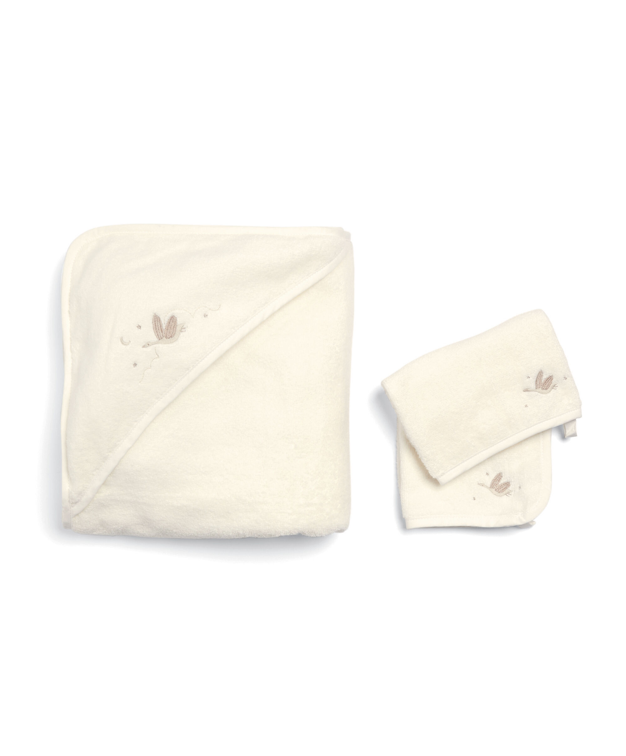 3 Piece Towelling Set - Welcome to the World Duckling image number 2