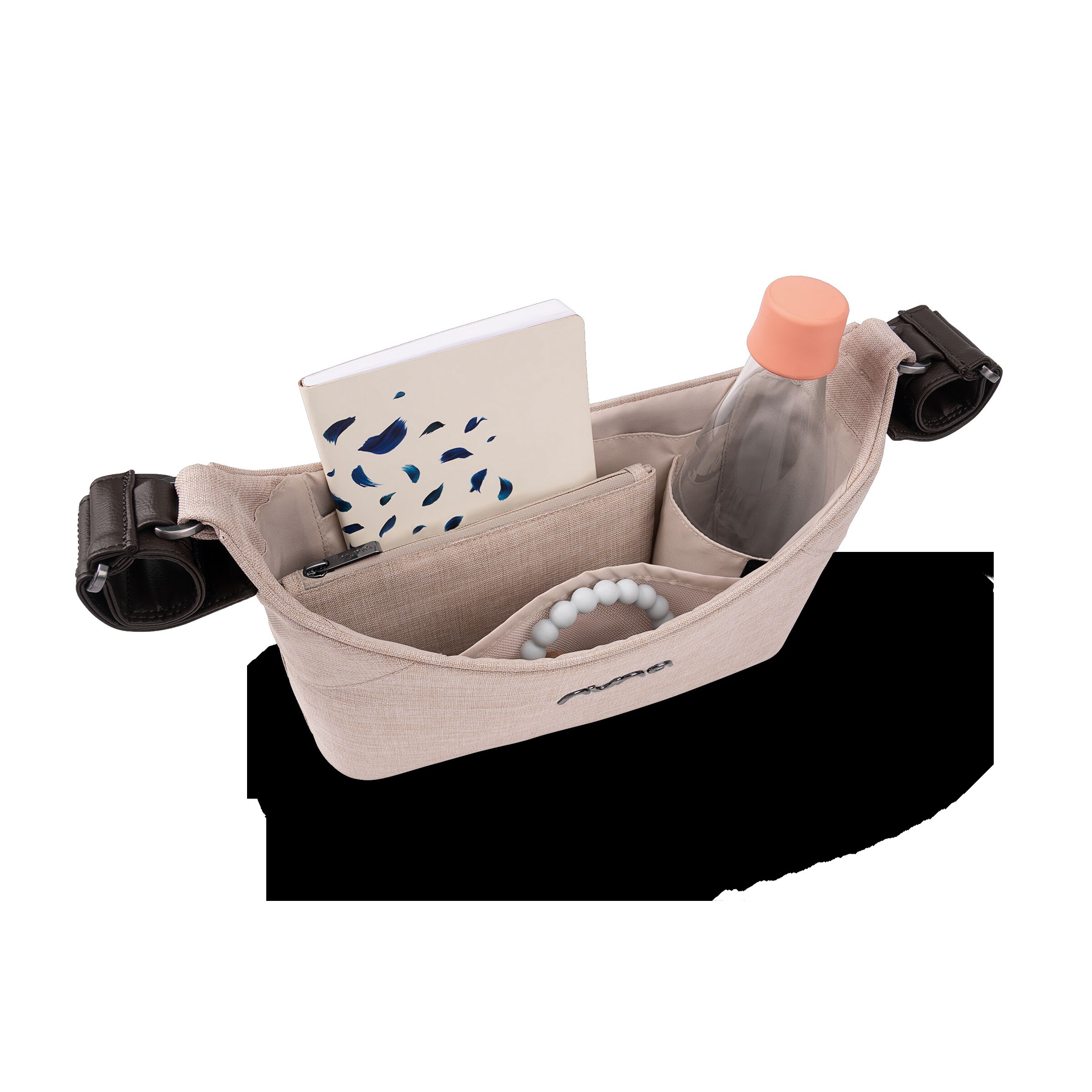Nuna Stroller Organizer - Biscotti image number 1