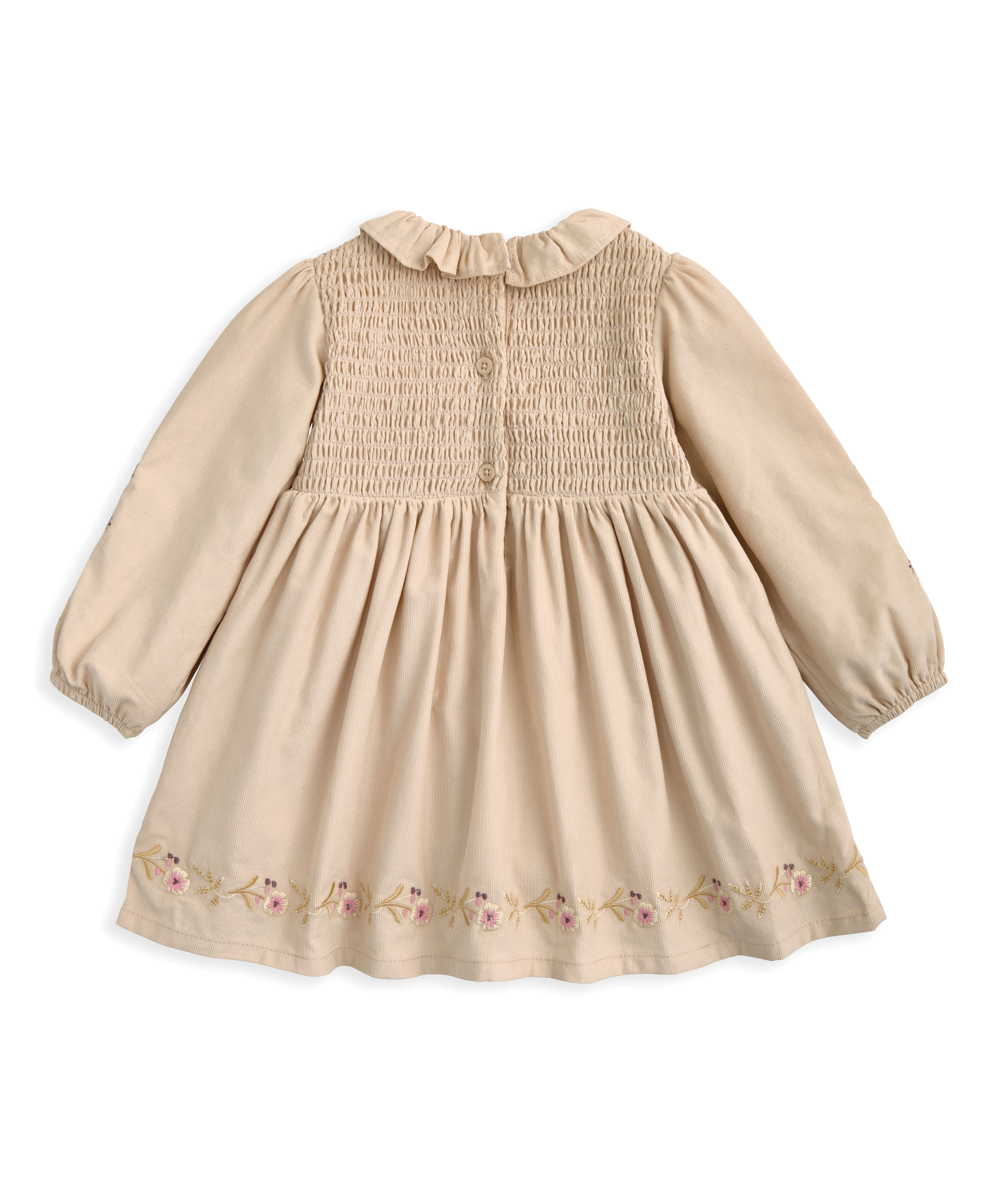 Embroidered Cord Dress image number 3