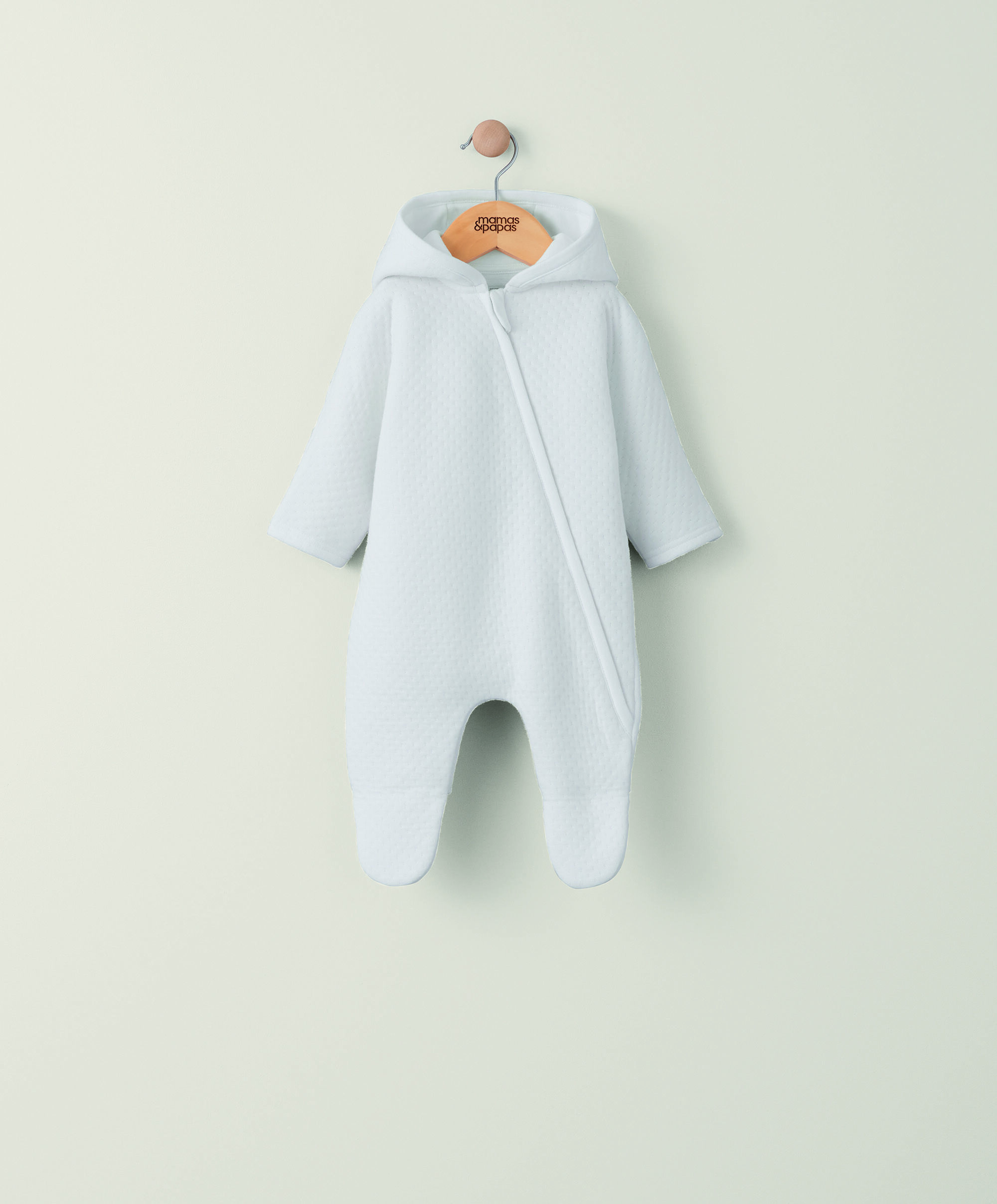 Jersey Pin Spot Jacquard Pramsuit