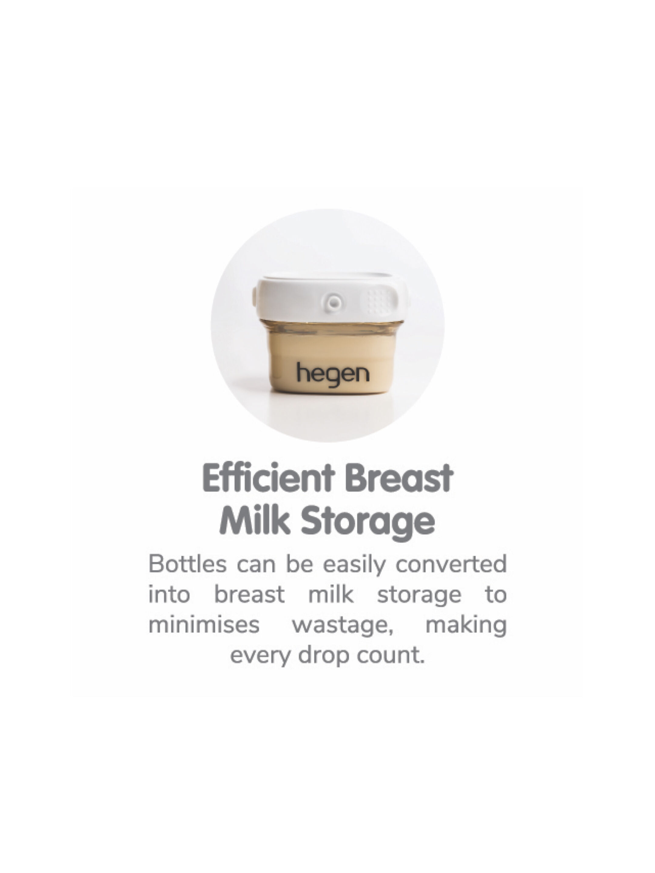 Hegen PCTO&trade; 60ml Breast Milk Storage PPSU (6-pack) image number 4