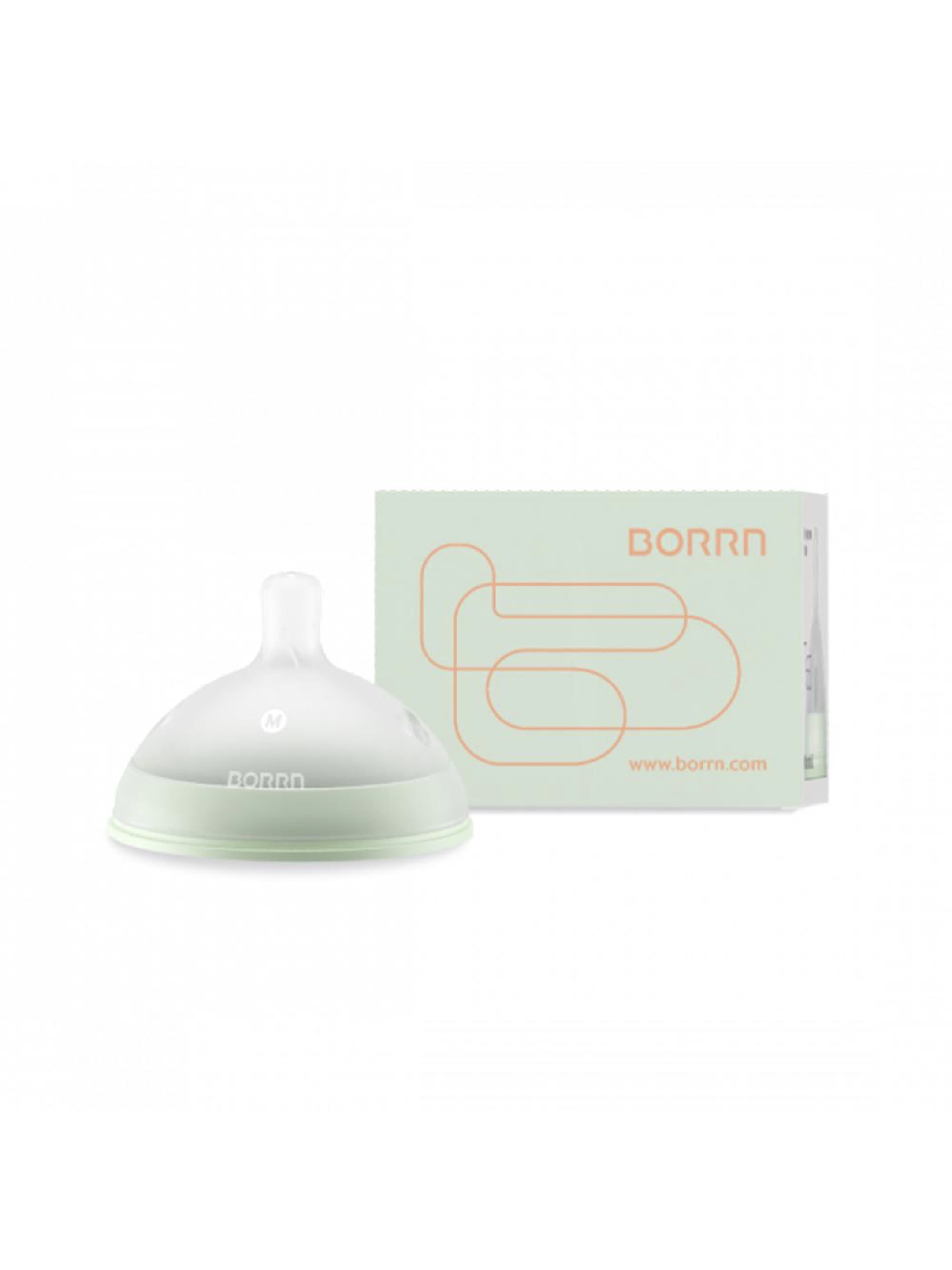 BORRN Silicone BPA Free, Non Toxic Teat | Medium Flow