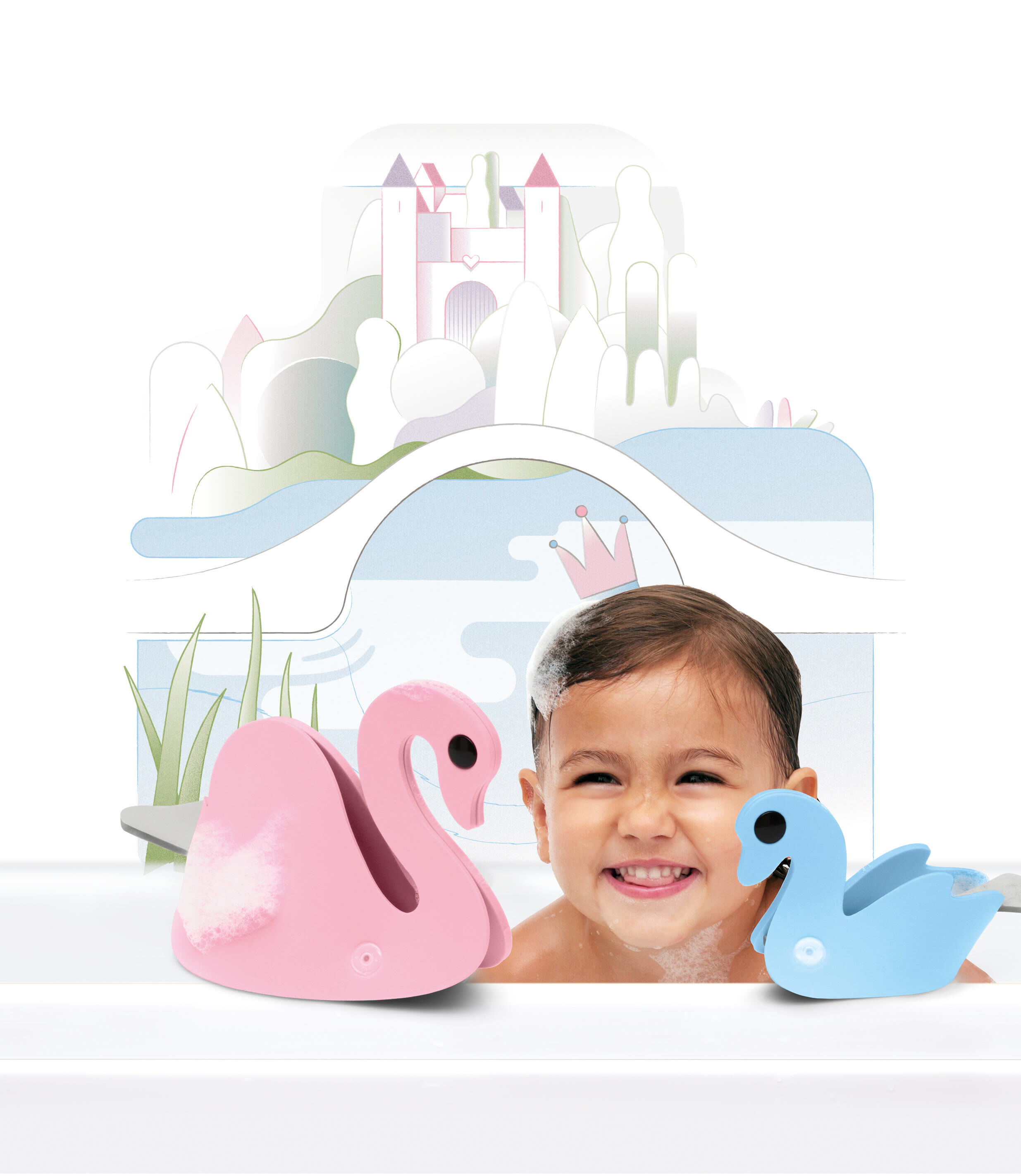 Quut Quutopia Bathtime Stories 3D Swan Lake image number 3