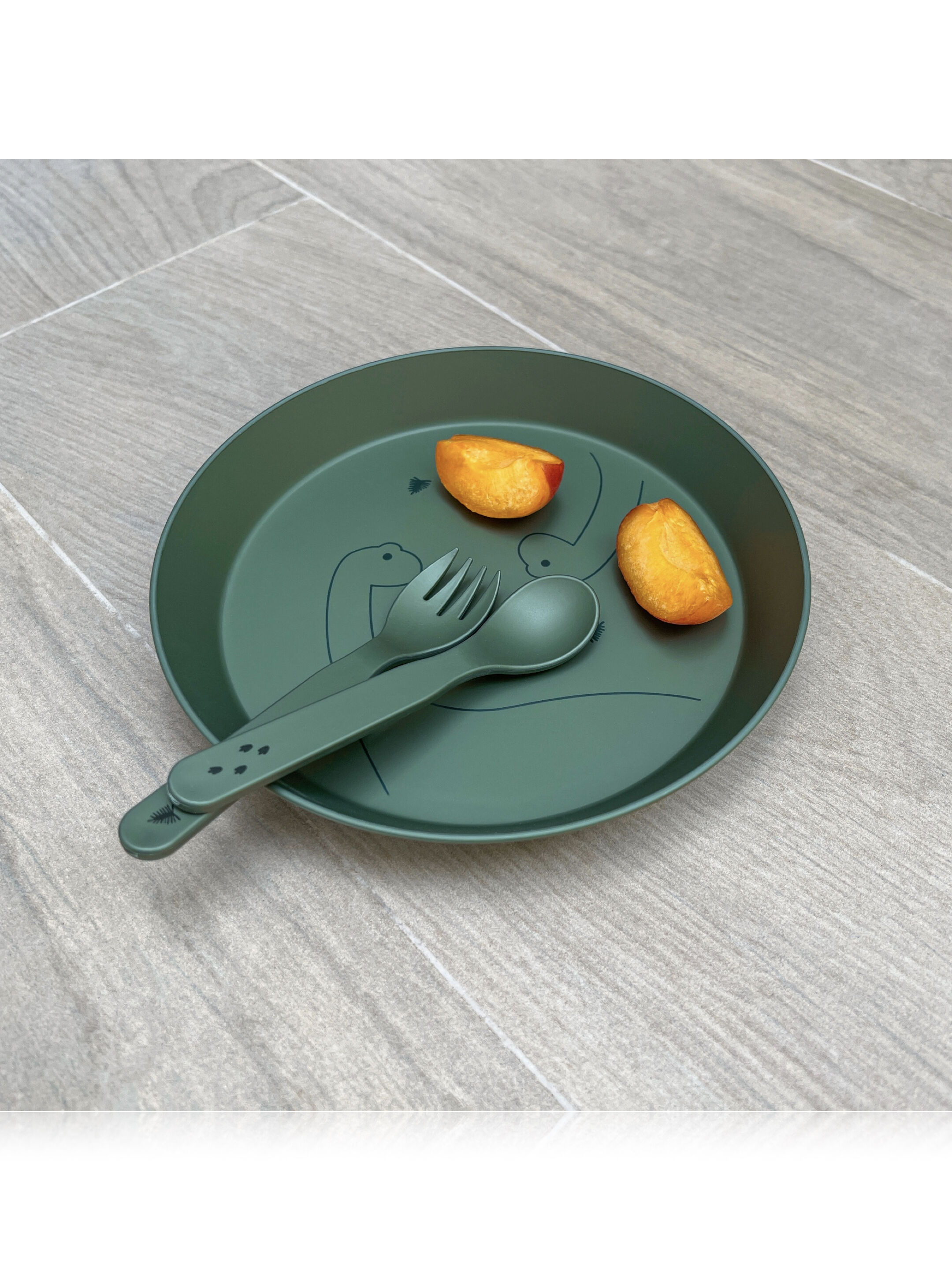 Citron Bio Based Tableware Set - Dino image number 2