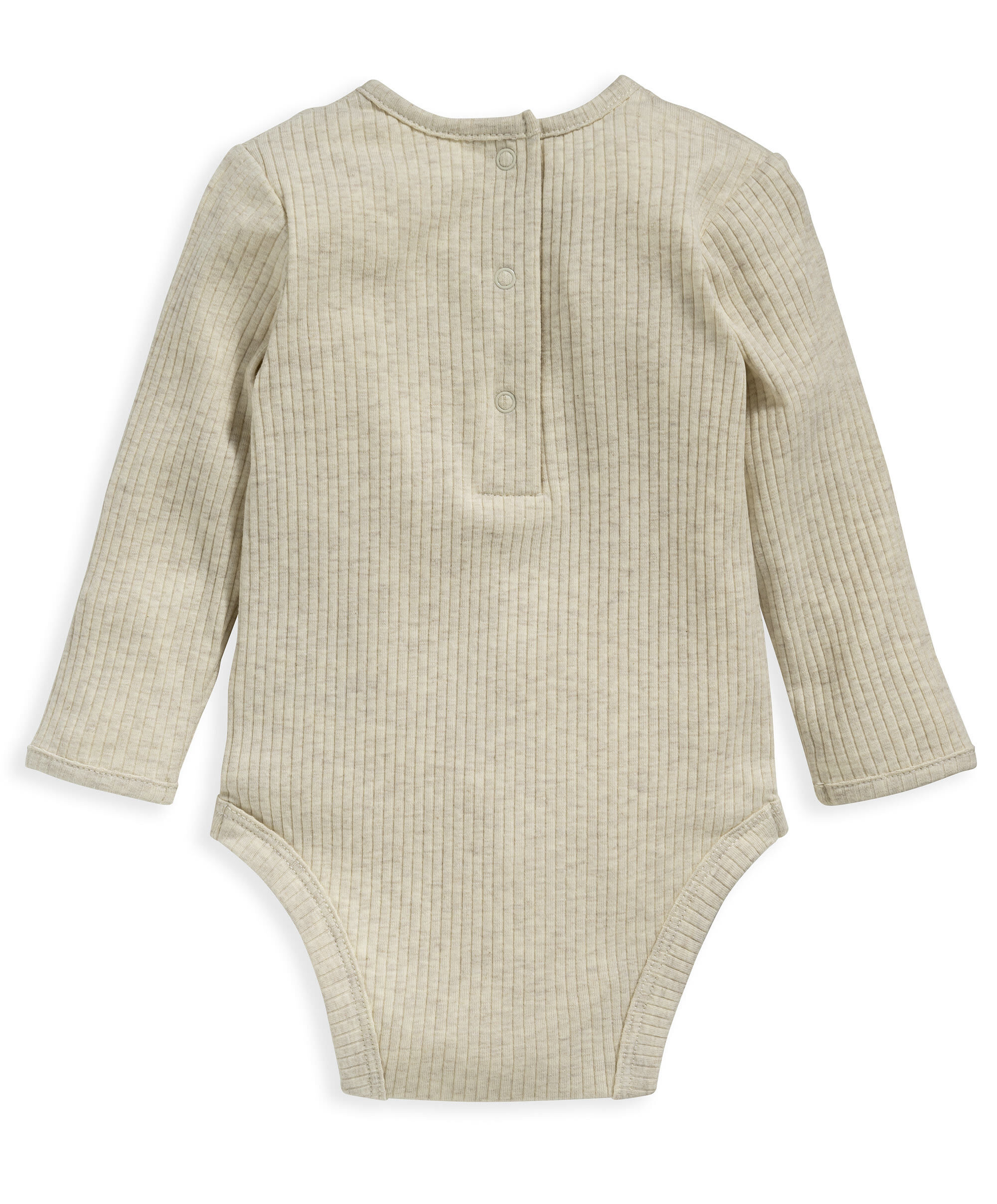 Basics Oatmeal Bodysuit image number 2