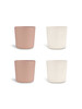 Citron Bio Based Cup Set of 4 - Pink/Cream image number 1