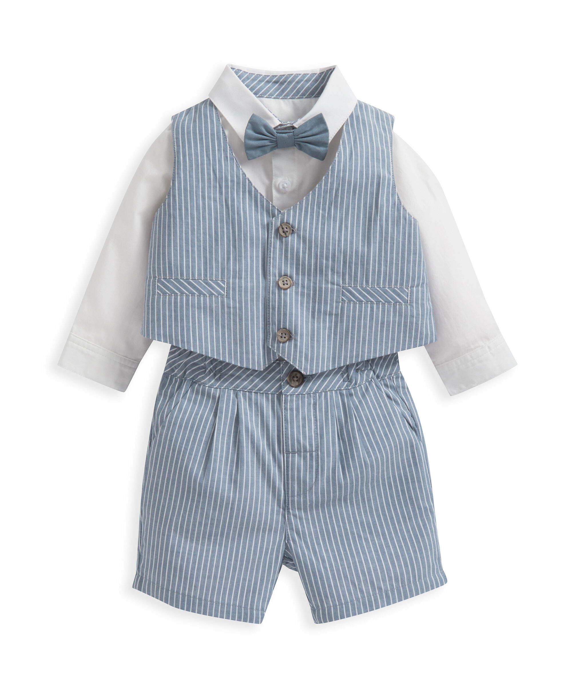 Pinstripe Suit Set - 4 Piece Set image number 2