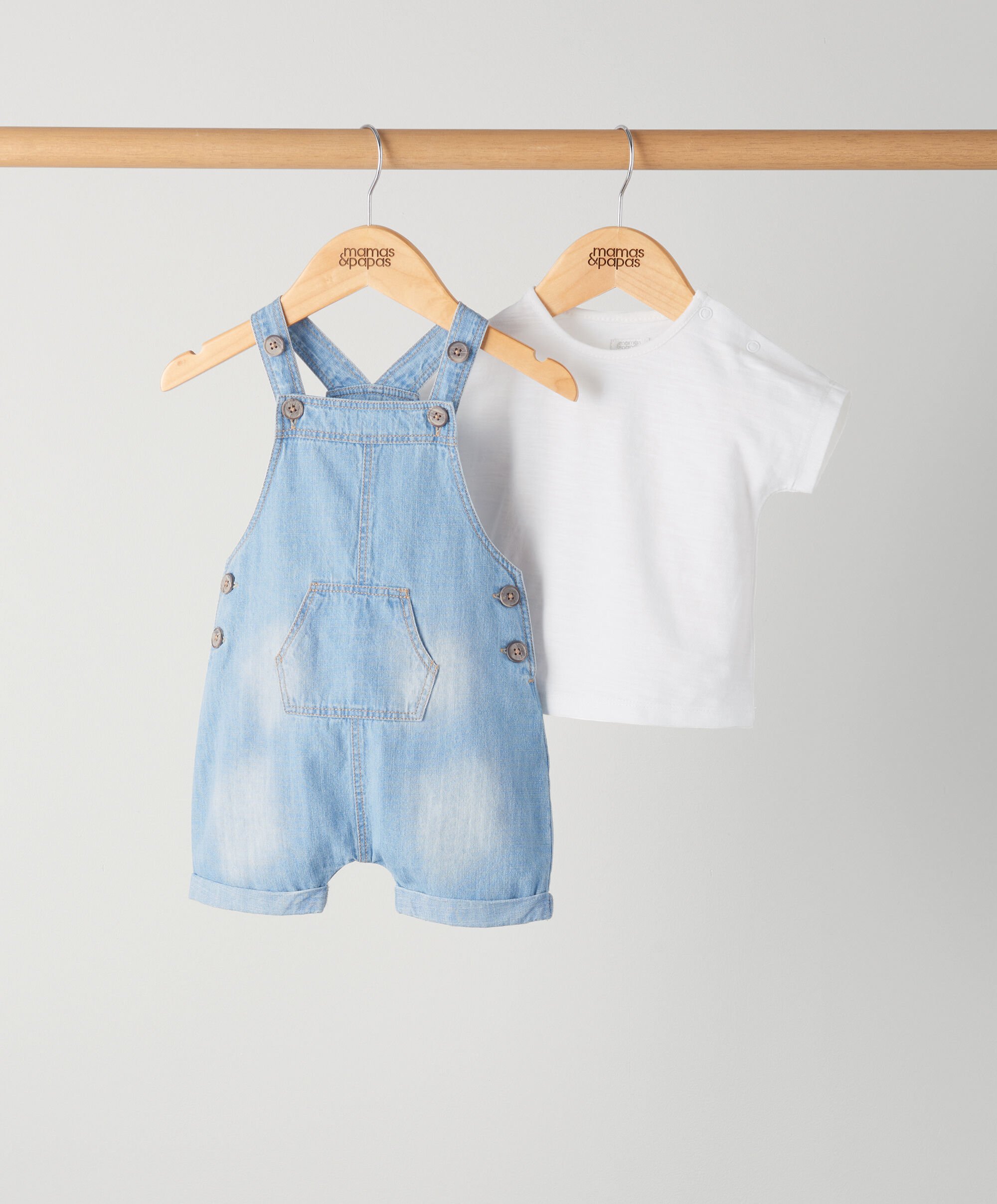 Denim Dungaree Set - 2 Piece Set image number 1