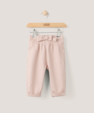 Bow Trousers - Pink