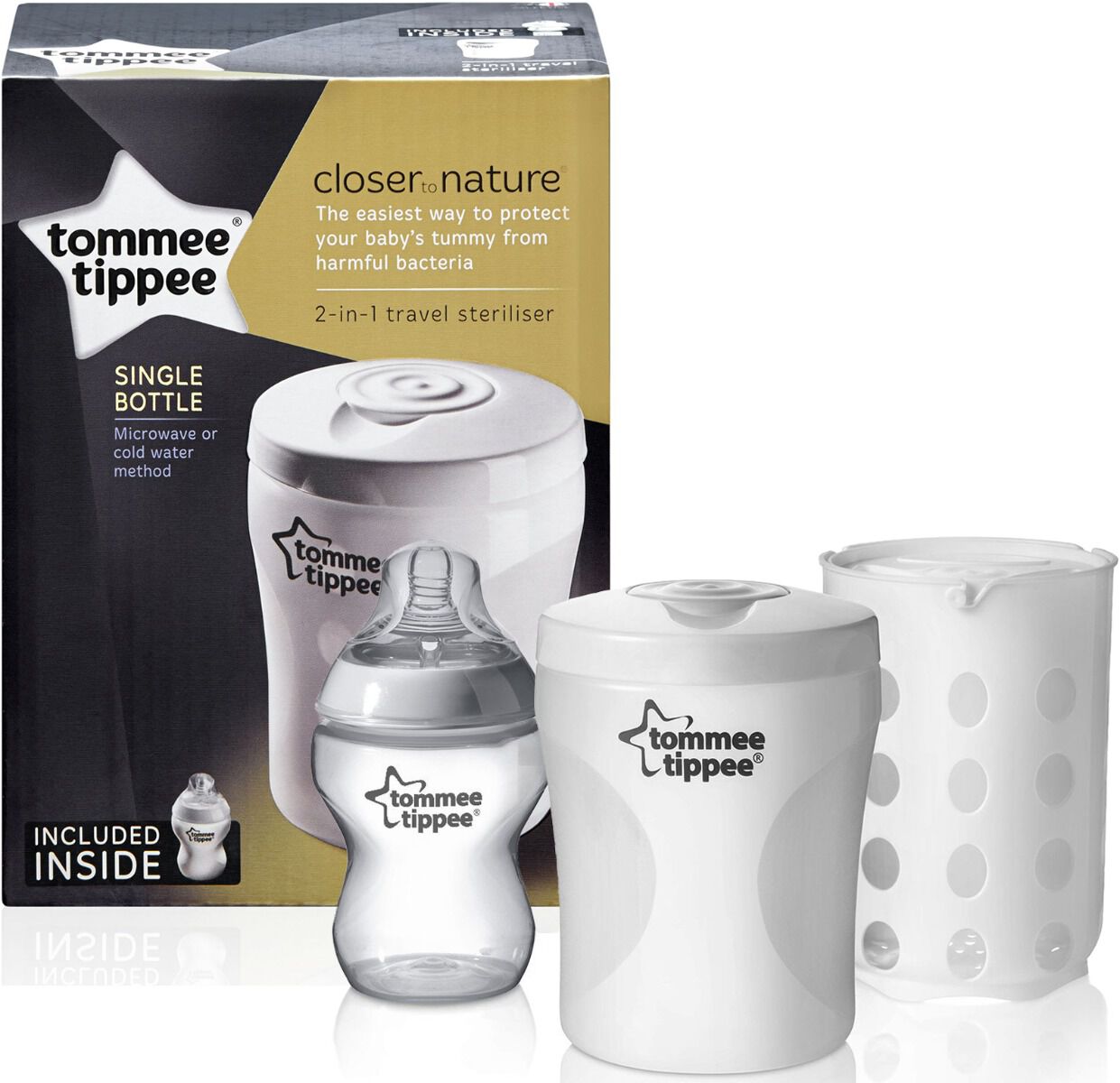Tommee Tippee Single Bottle Steriliser image number 2
