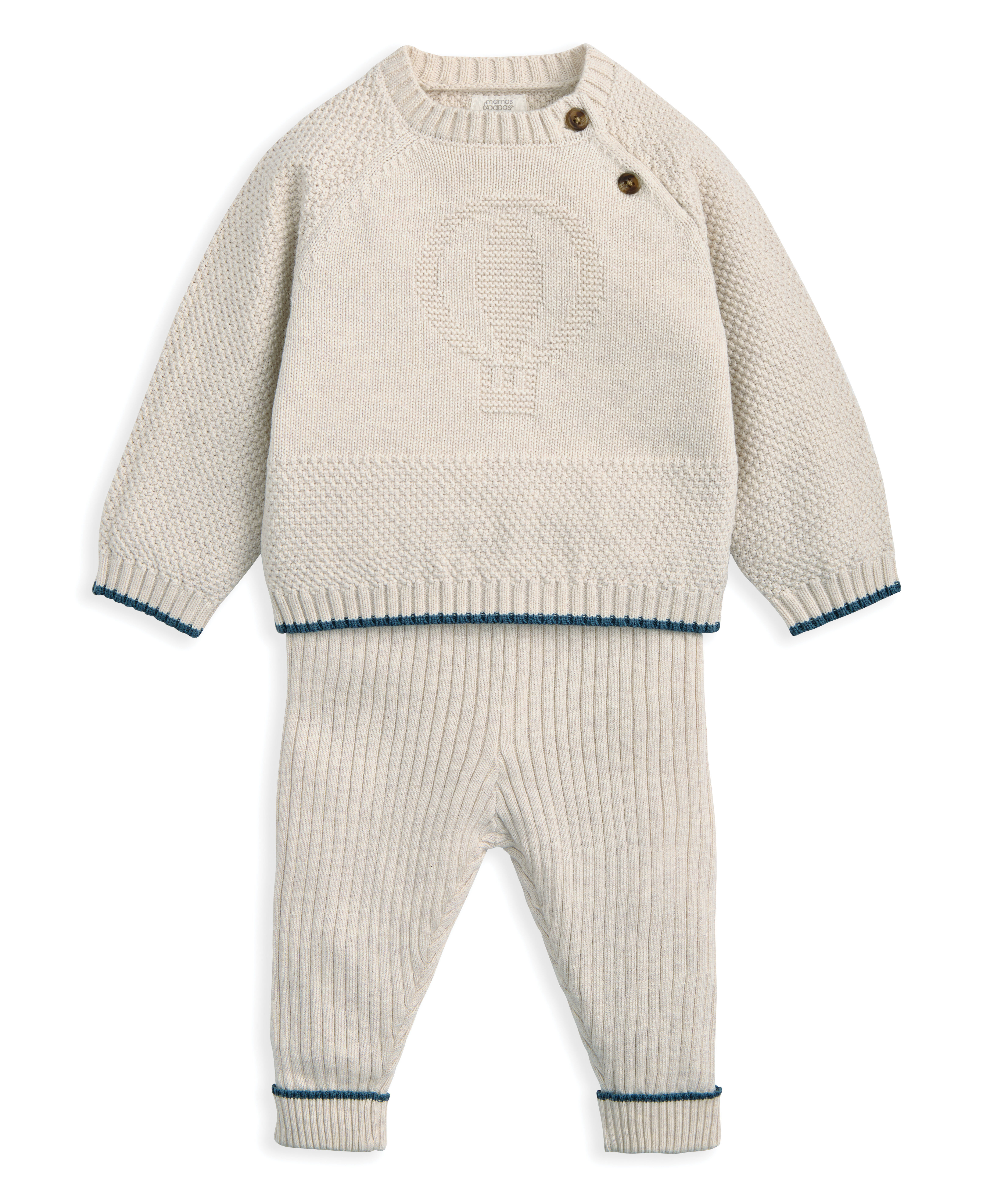 2Pc Balloon Knit Set