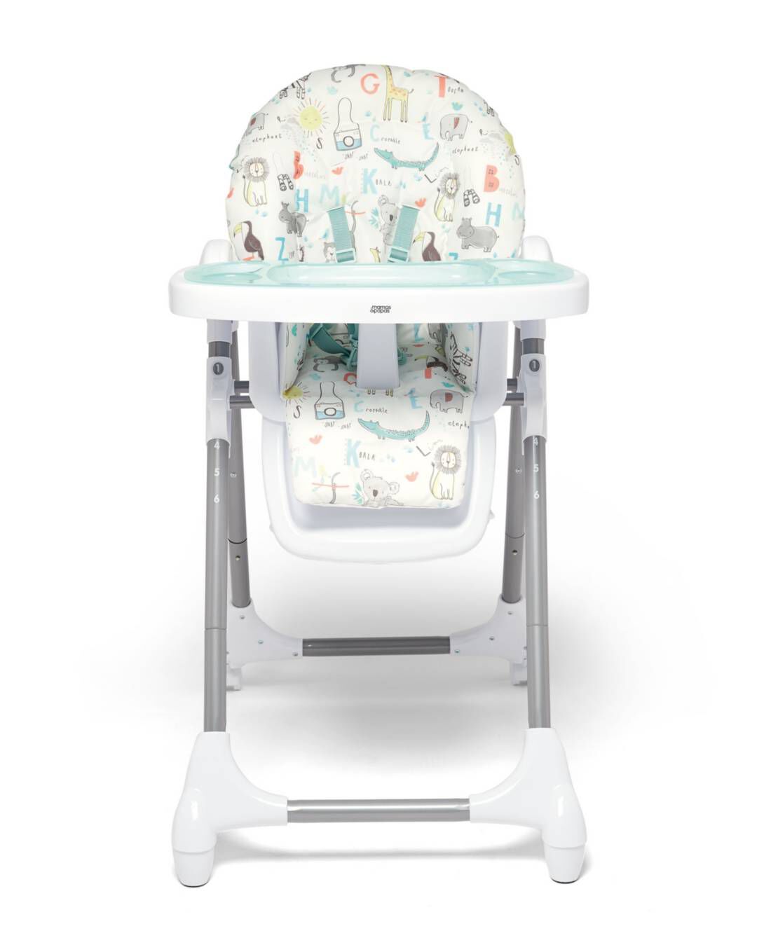 Snax Adjustable Highchair with Removable Tray Insert - Safari image number 4