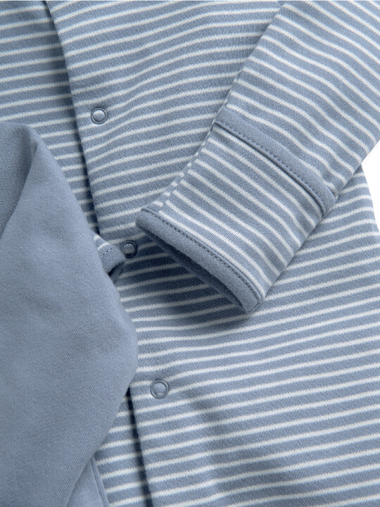 Bear Print Sleepsuits - 3 Pack image number 6