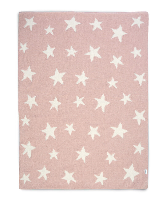 Chenille Blanket - Pink Star image number 3