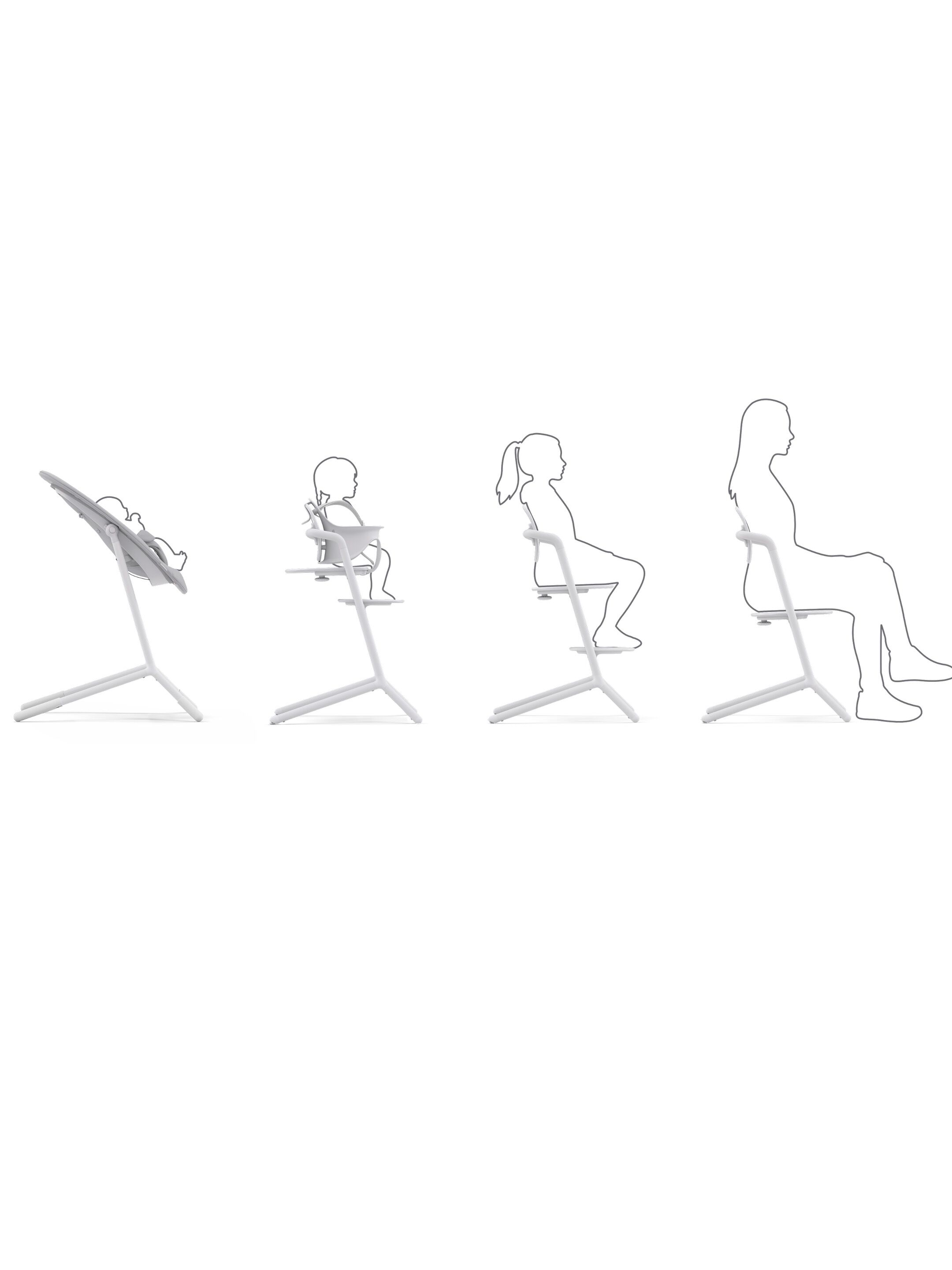 Cybex Lemo Learning Tower Set - White image number 5