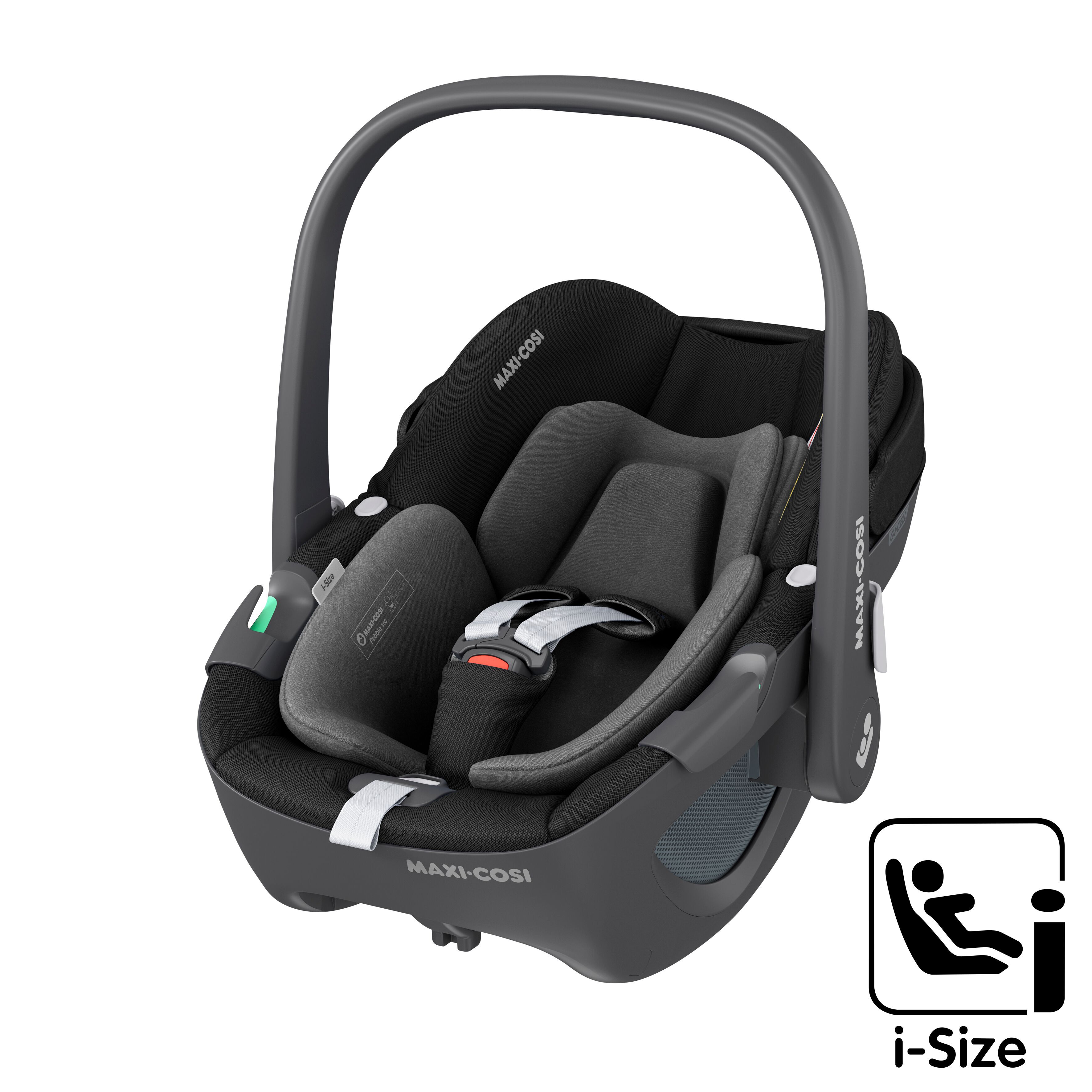 Buy Maxi Cosi Pebble 360 Car Seat Essential Black New Born Car Seats Mamas Papas Qatar