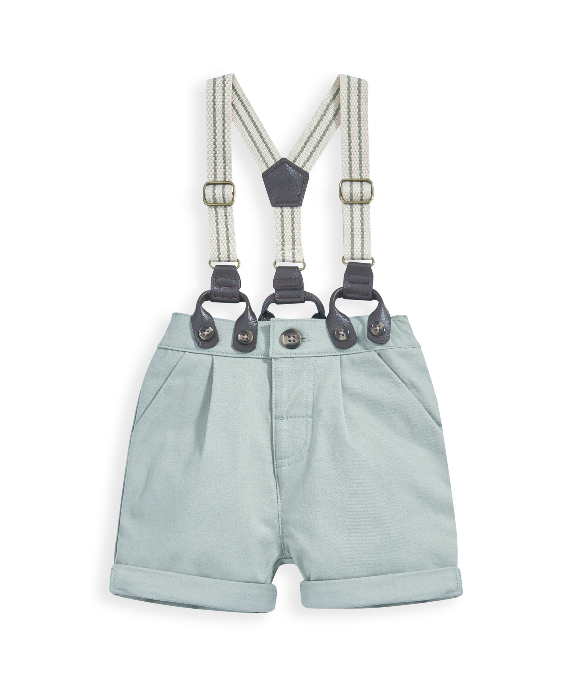 Chino Shorts With Braces image number 2