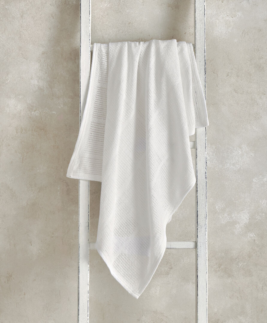 Cellular Blanket 70x100cm - White image number 1
