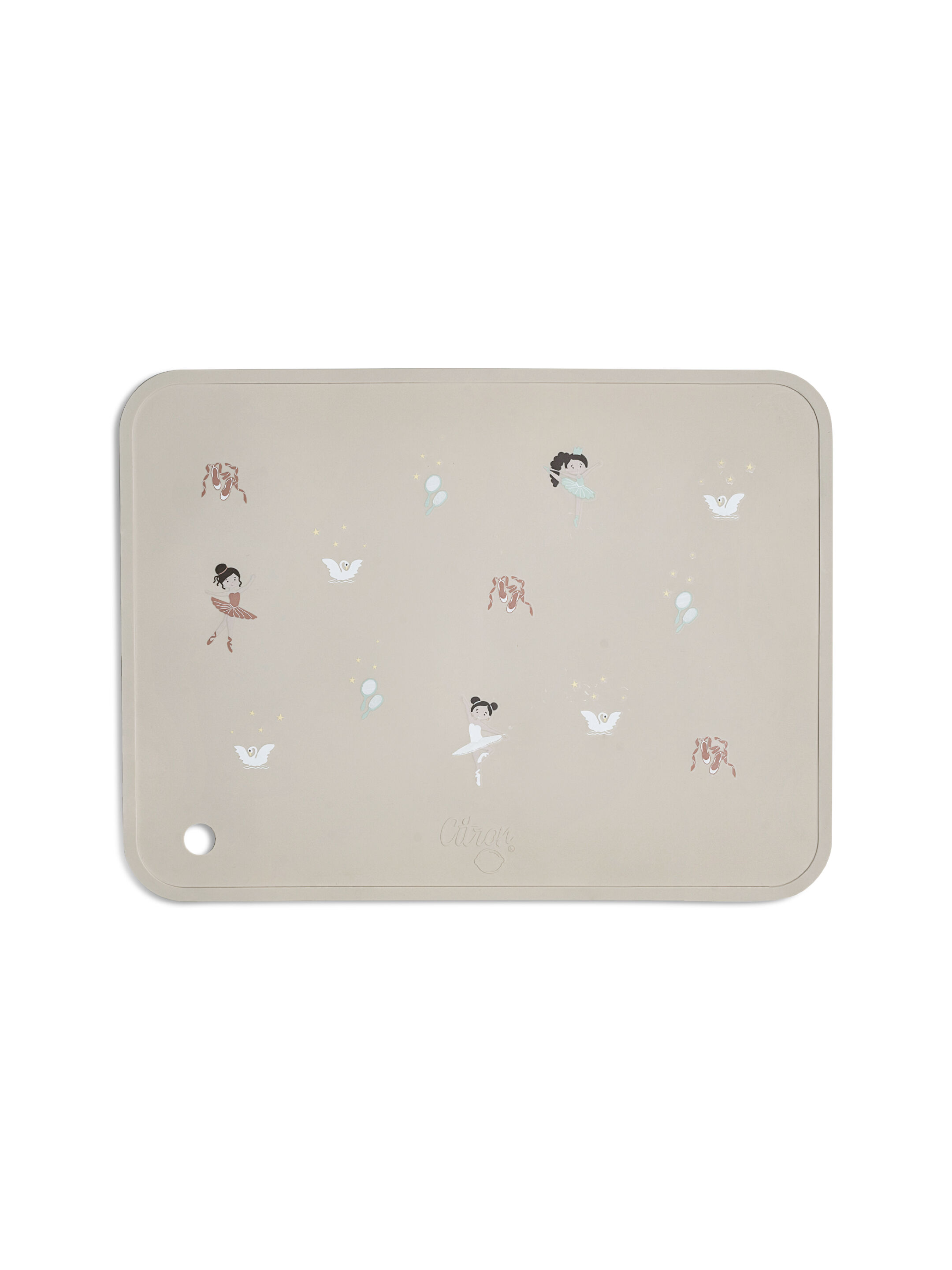 Citron Silicone Placemat Rectangle - Ballerina