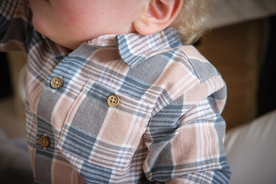 Woven Check Shirt image number 5