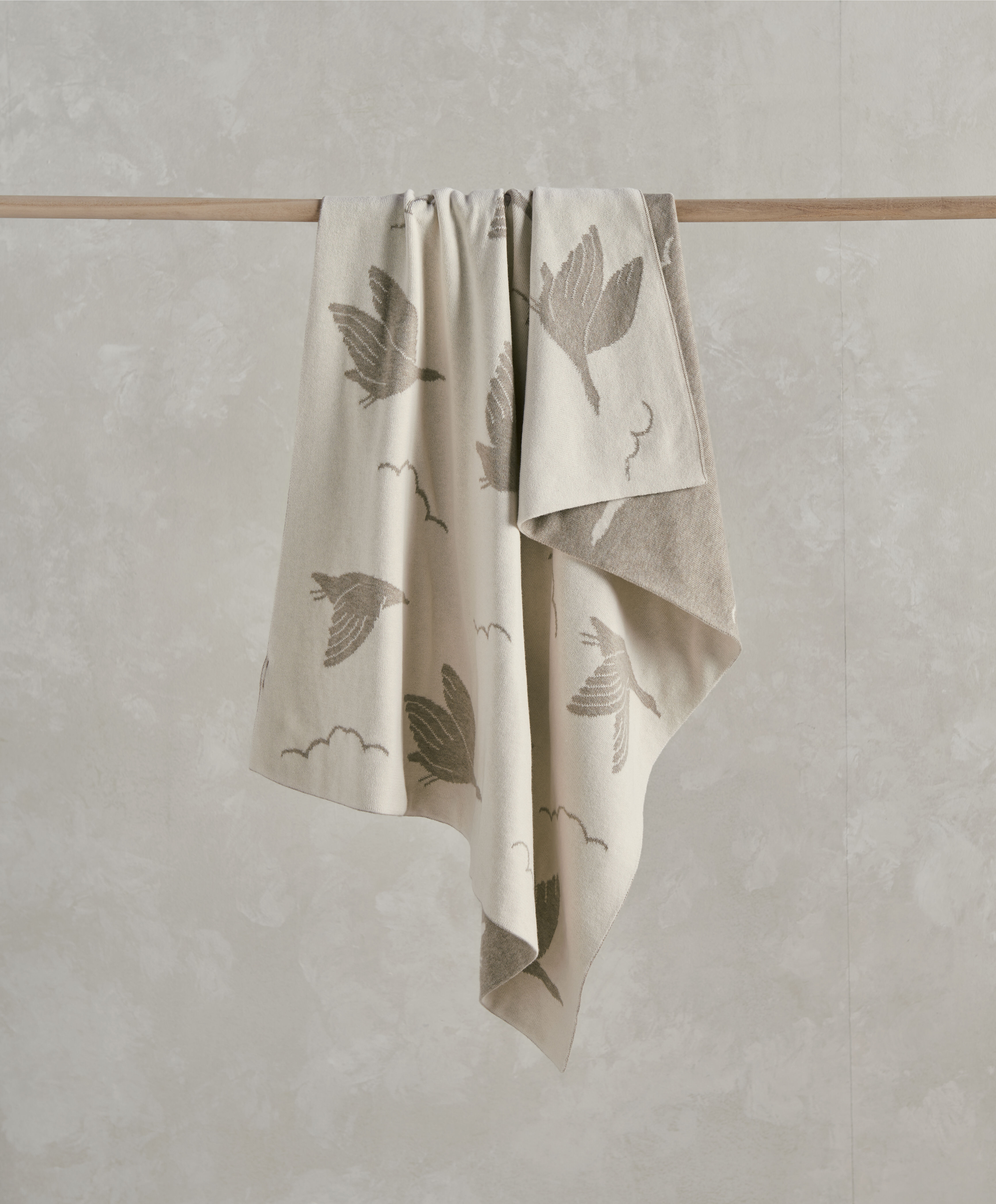 Knitted Blanket - Welcome to the World Duckling image number 1