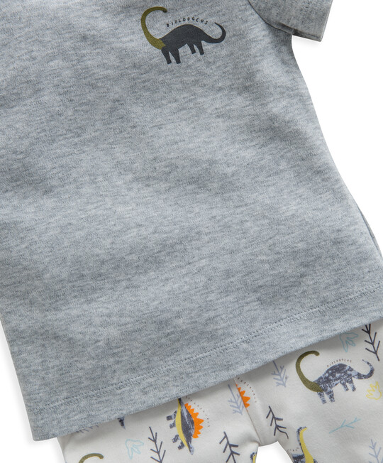 Dinosaur Print Jersey Pyjamas image number 5