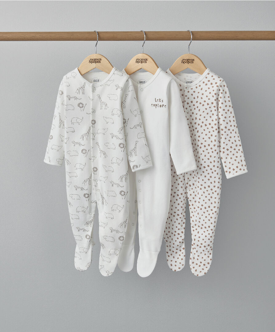 Baby sleepsuits multipack sale discount