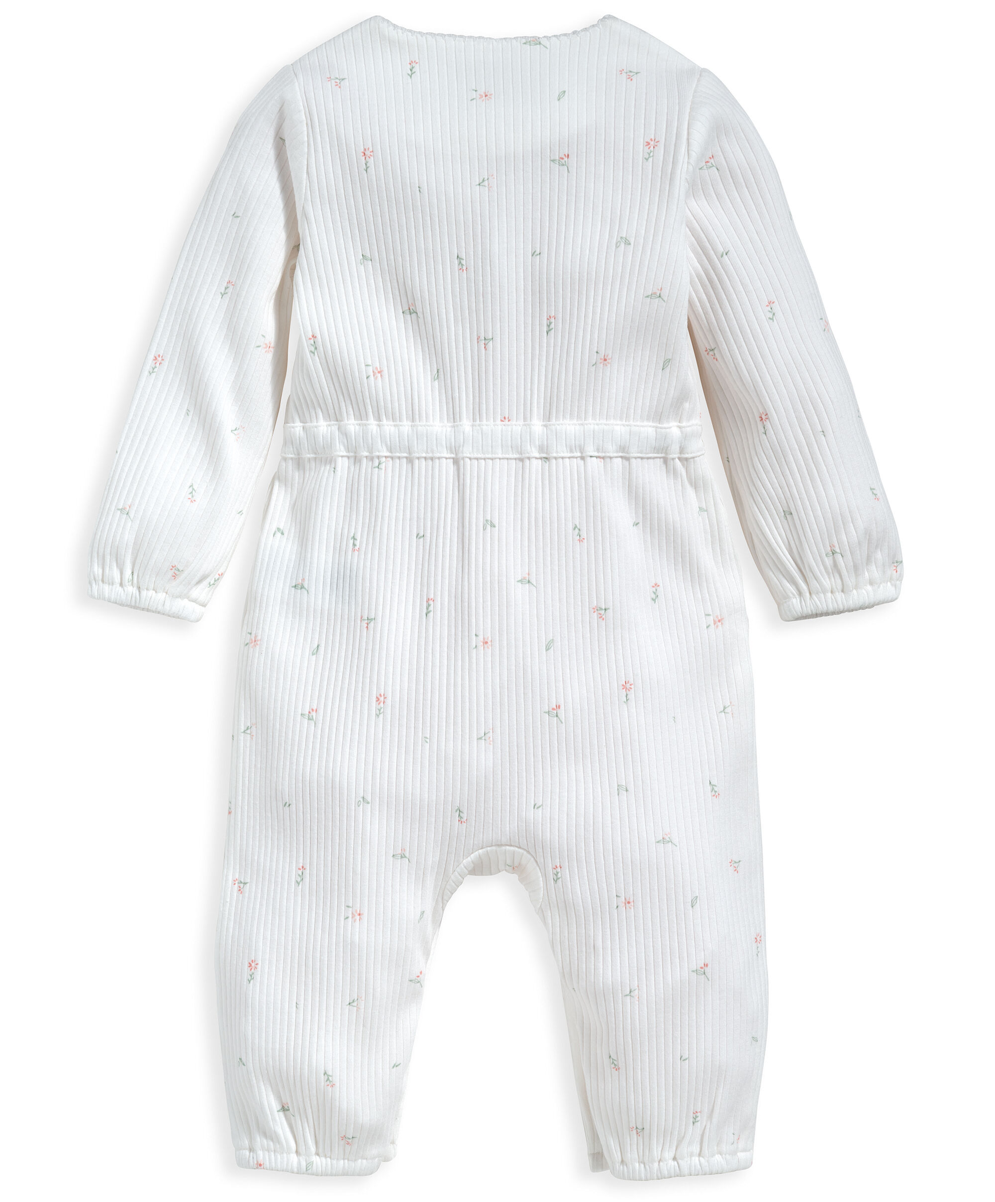 Floral Waisted Romper image number 2