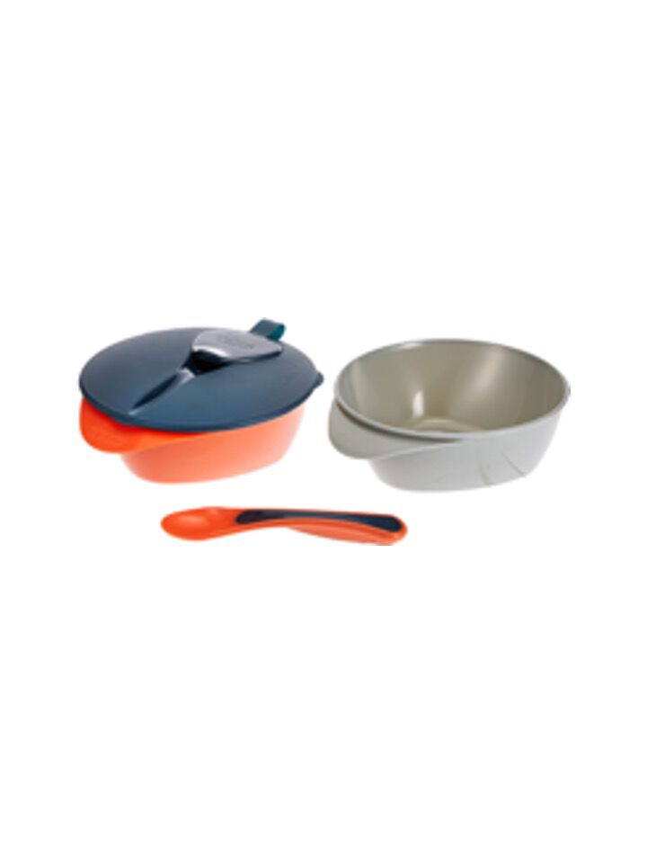 Tommee Tippee Explora Two Easy Scoop Feeding Bowls with Lid & Spoon image number 2