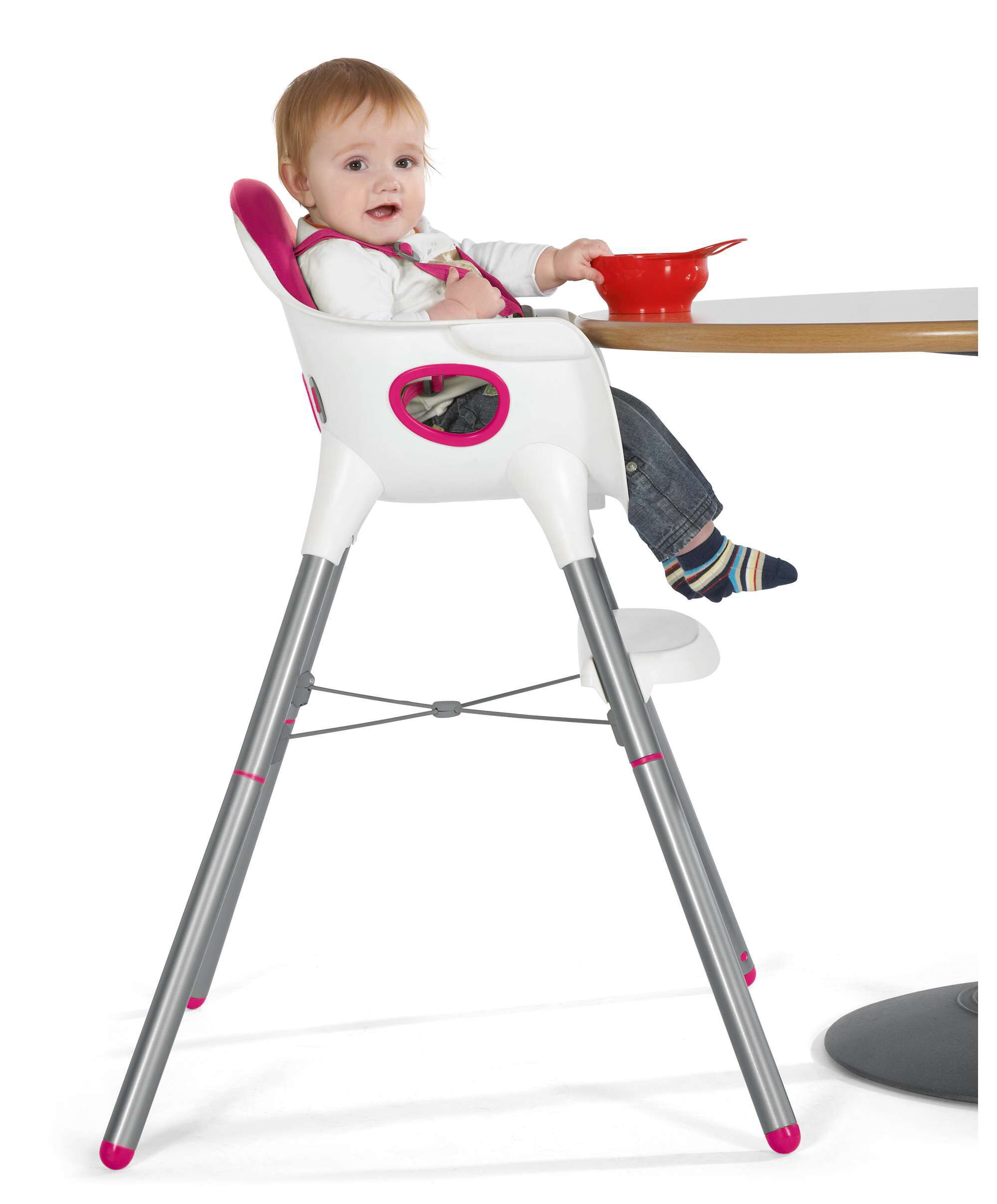 Mamas and papas best sale pink high chair