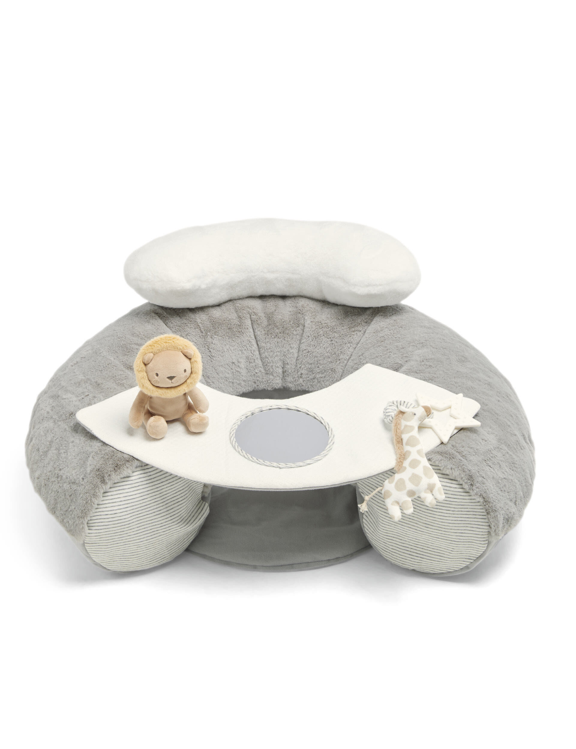 Welcome to the World Sit & Play Elephant Interactive Seat - Grey image number 2