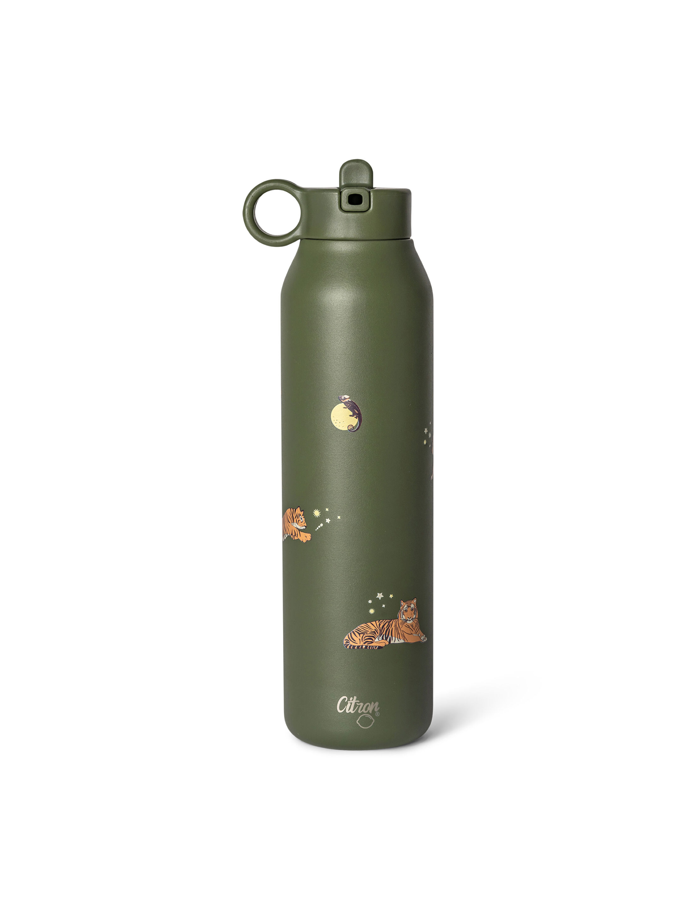 Citron Stainless Steel Water Bottle 500ml Tiger image number 1