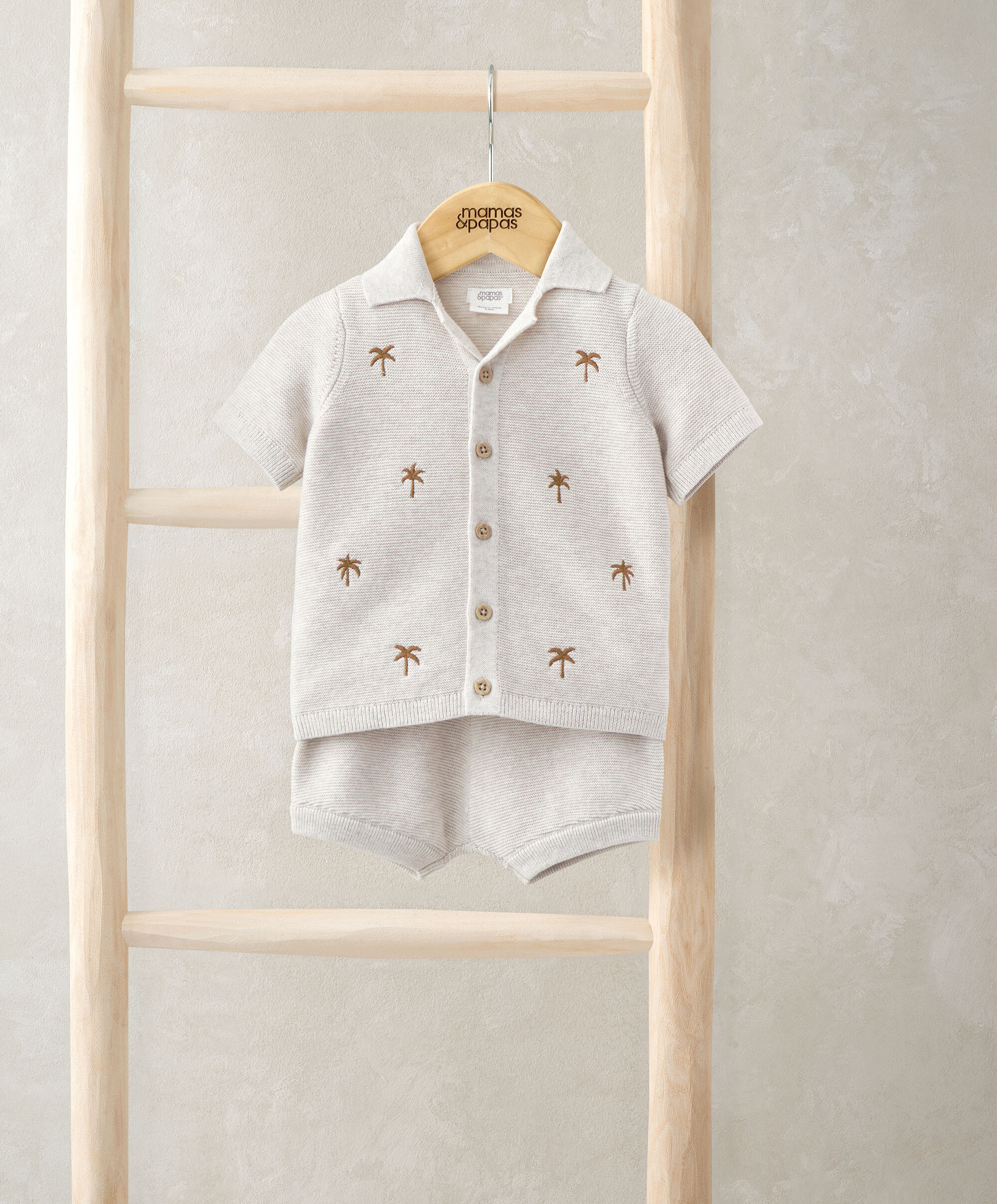 2 Piece Embroidered Knit Set image number 1