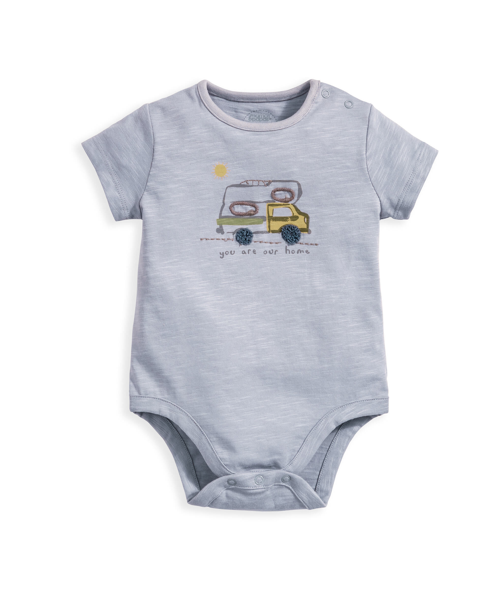 You Are Our Home Bodysuit - Blue image number 2