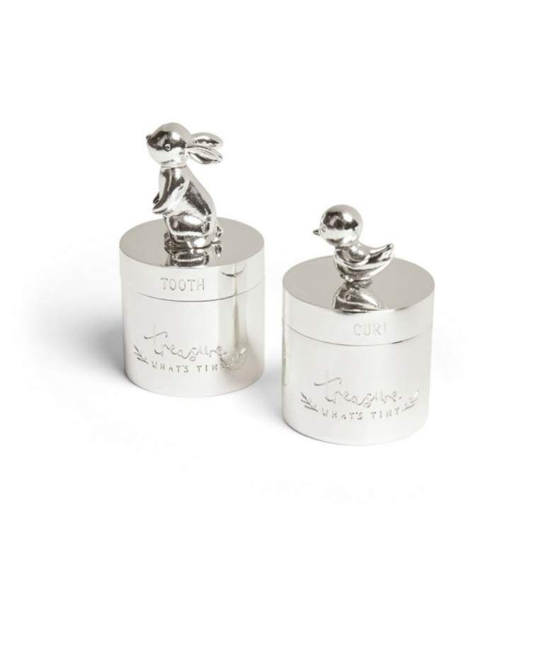 Forever Treasured Tooth & Curl - Silver Tooth & Curl image number 1