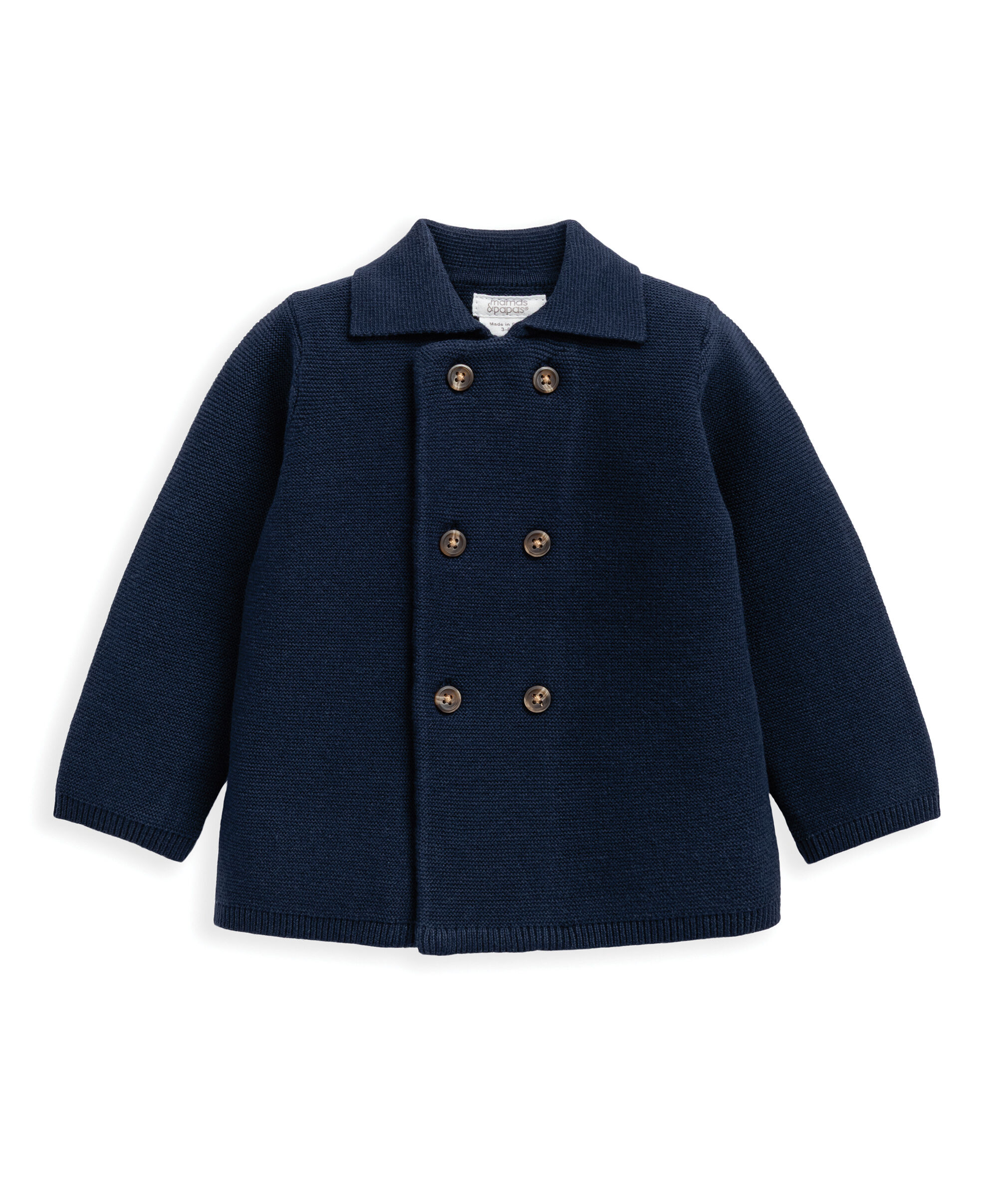Navy Collar Cardigan image number 2