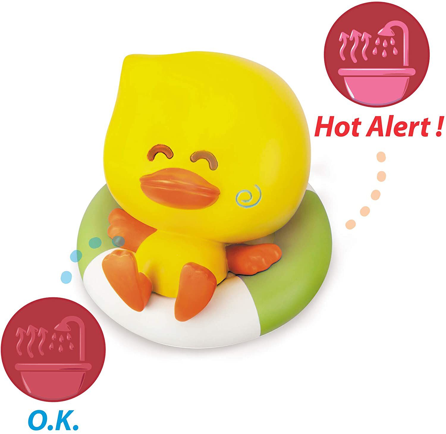 Infantino Bath Duck Squirt & Temperature Tester image number 3