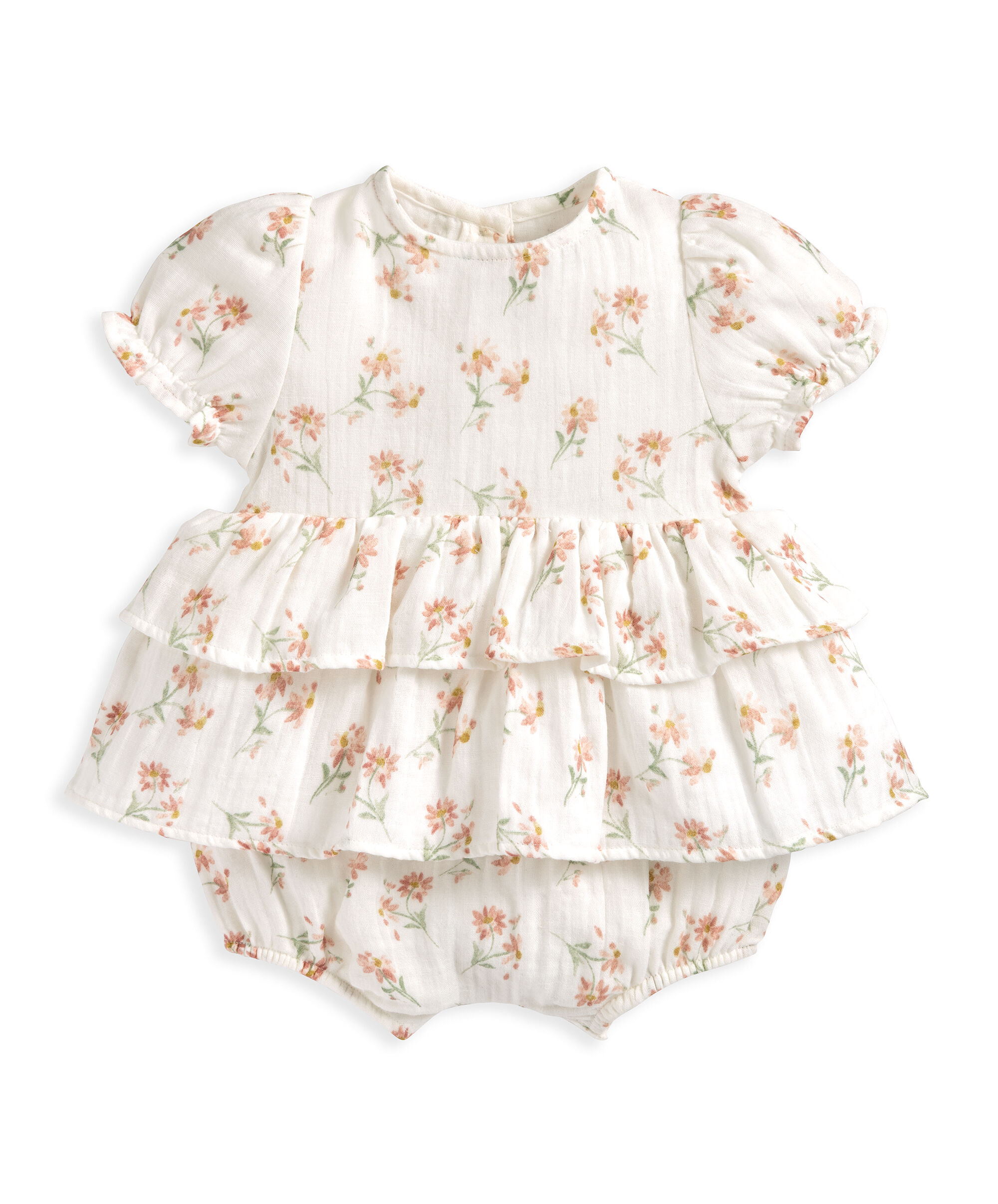 Daisy Peplum Shortie Romper image number 4