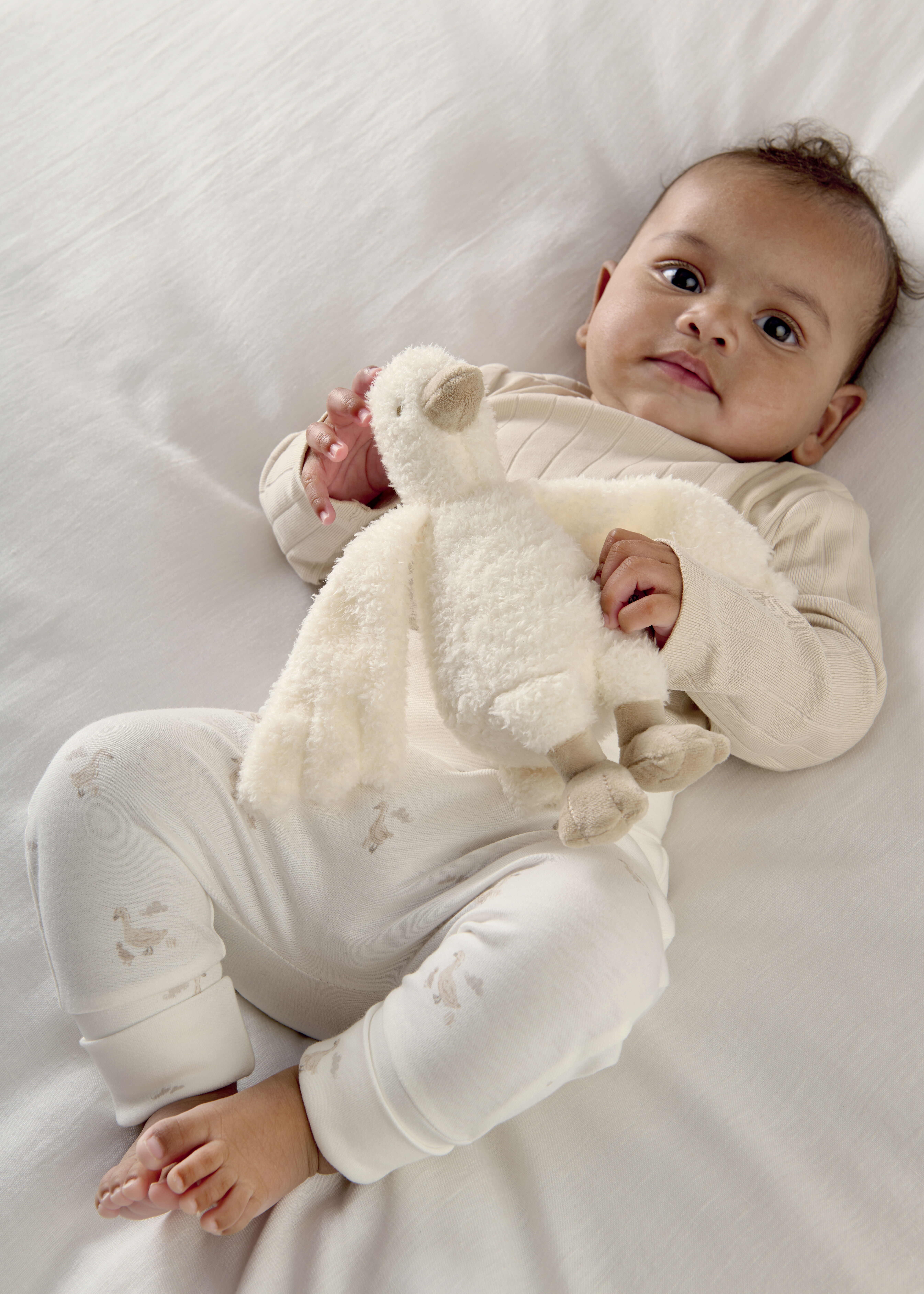 Beanie Soft Toy - Welcome To The World Duckling image number 3