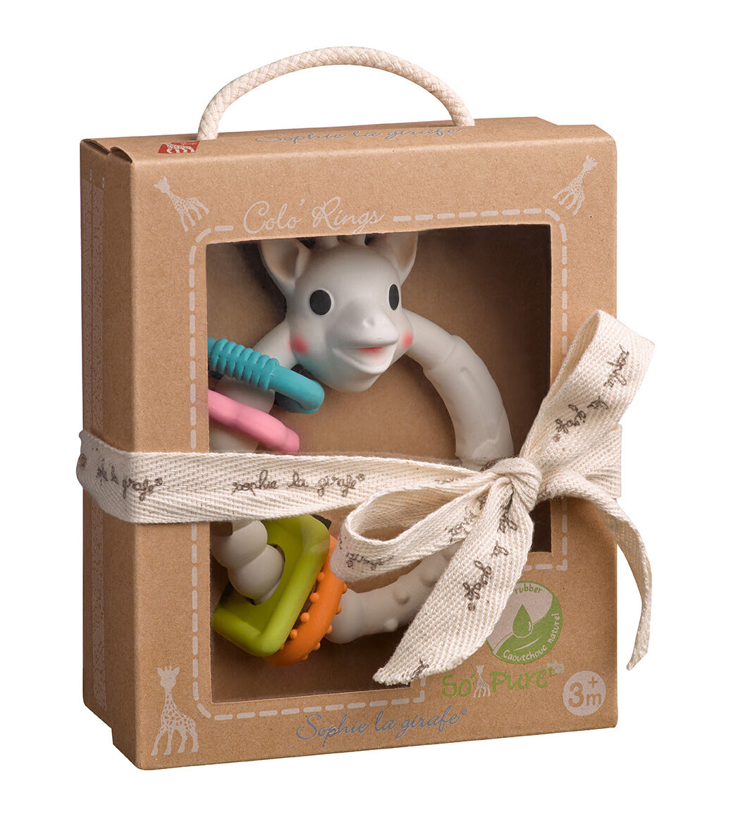 Sophie la girafe So'Pure Colour RingTeether image number 1